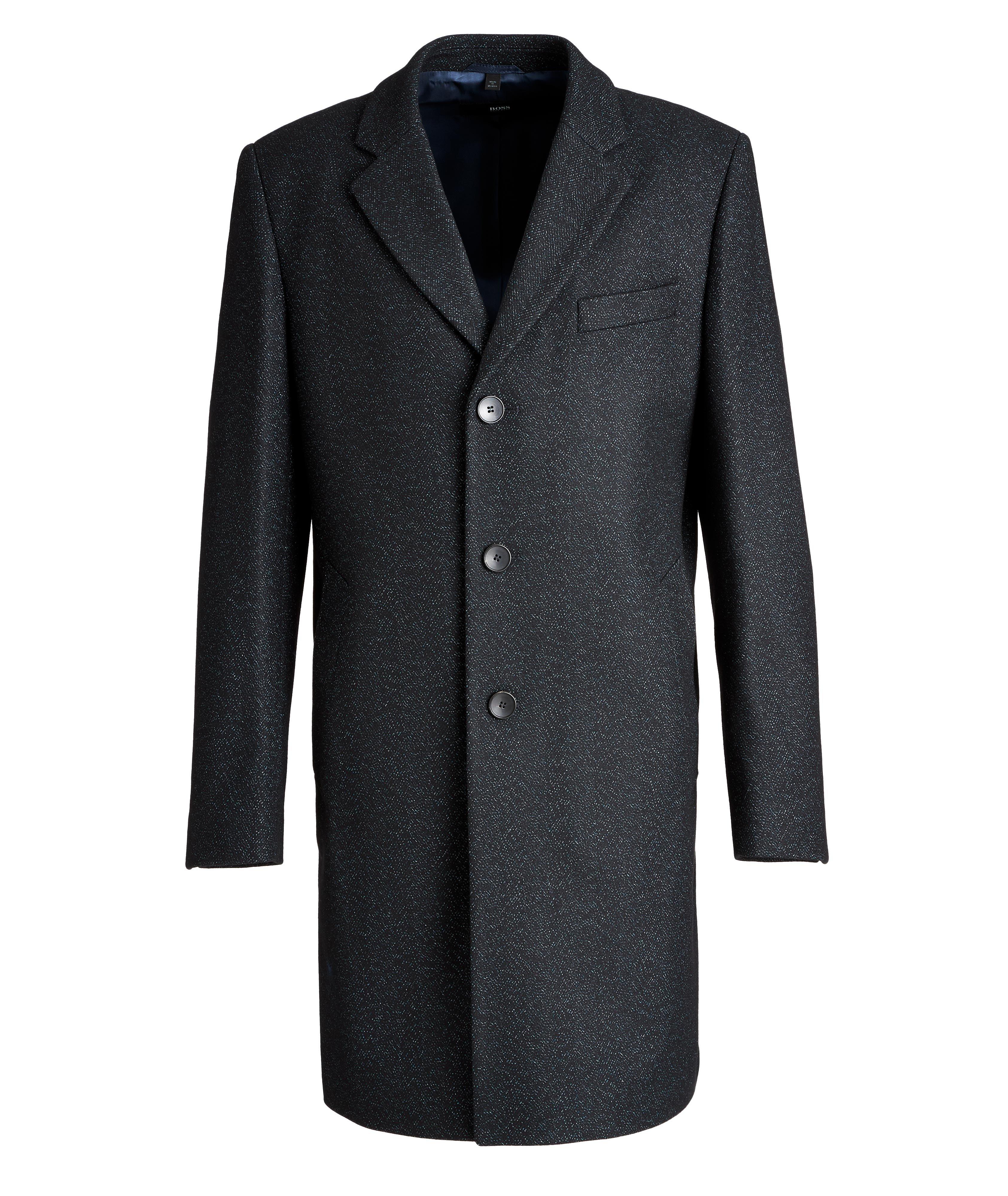 Nye2 Slim-Fit Wool-Blend Coat image 0