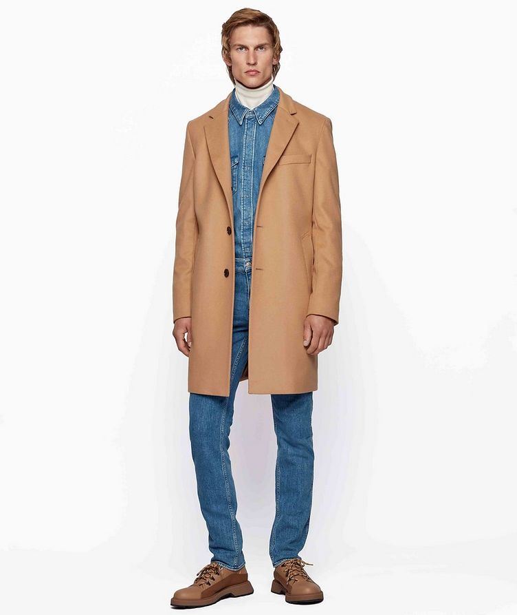 Slim Wool-Cashmere Overcoat image 3