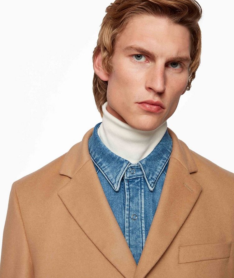 Slim Wool-Cashmere Overcoat image 5