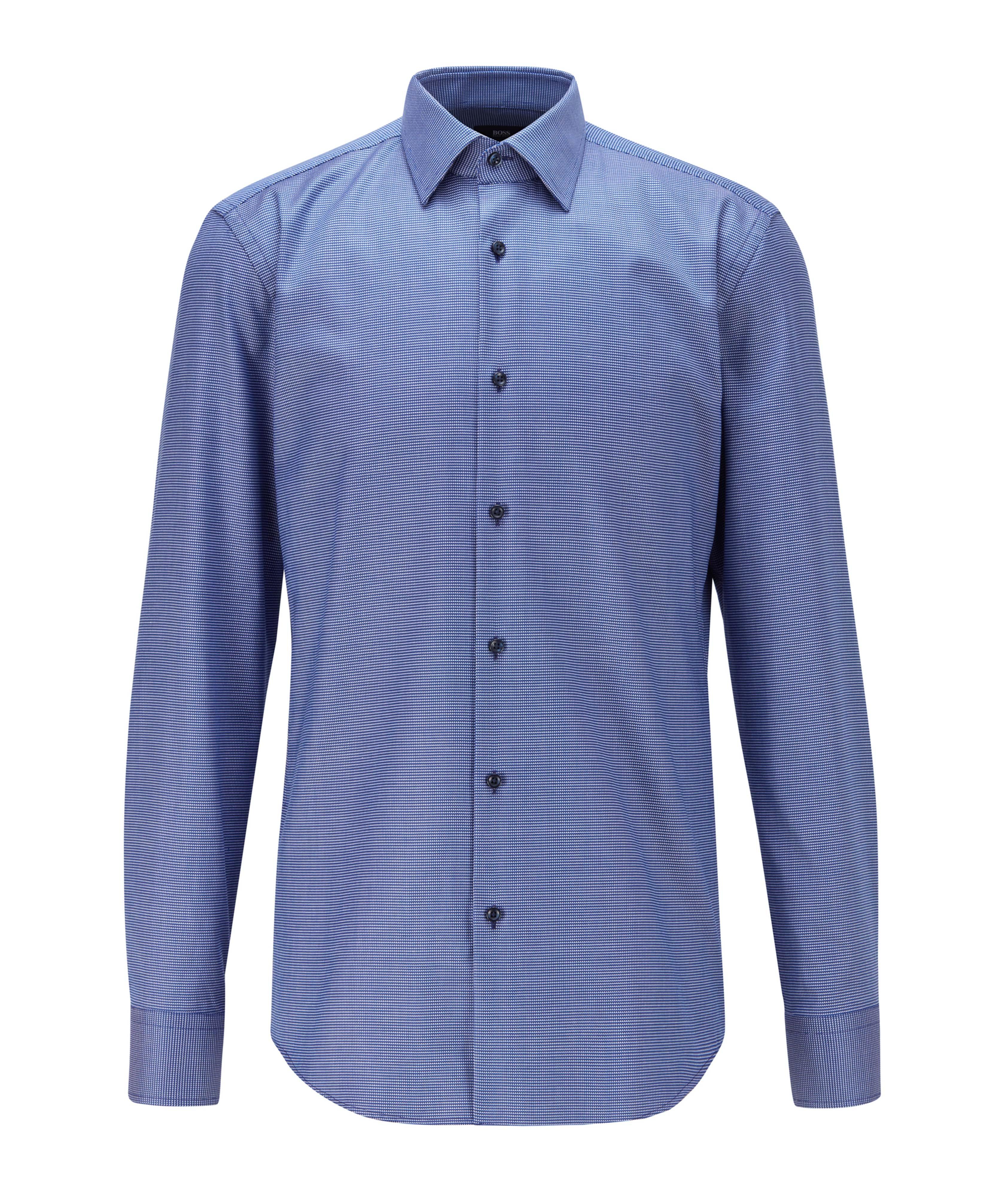 Slim-Fit Aloe Vera-Cotton Dress Shirt image 0