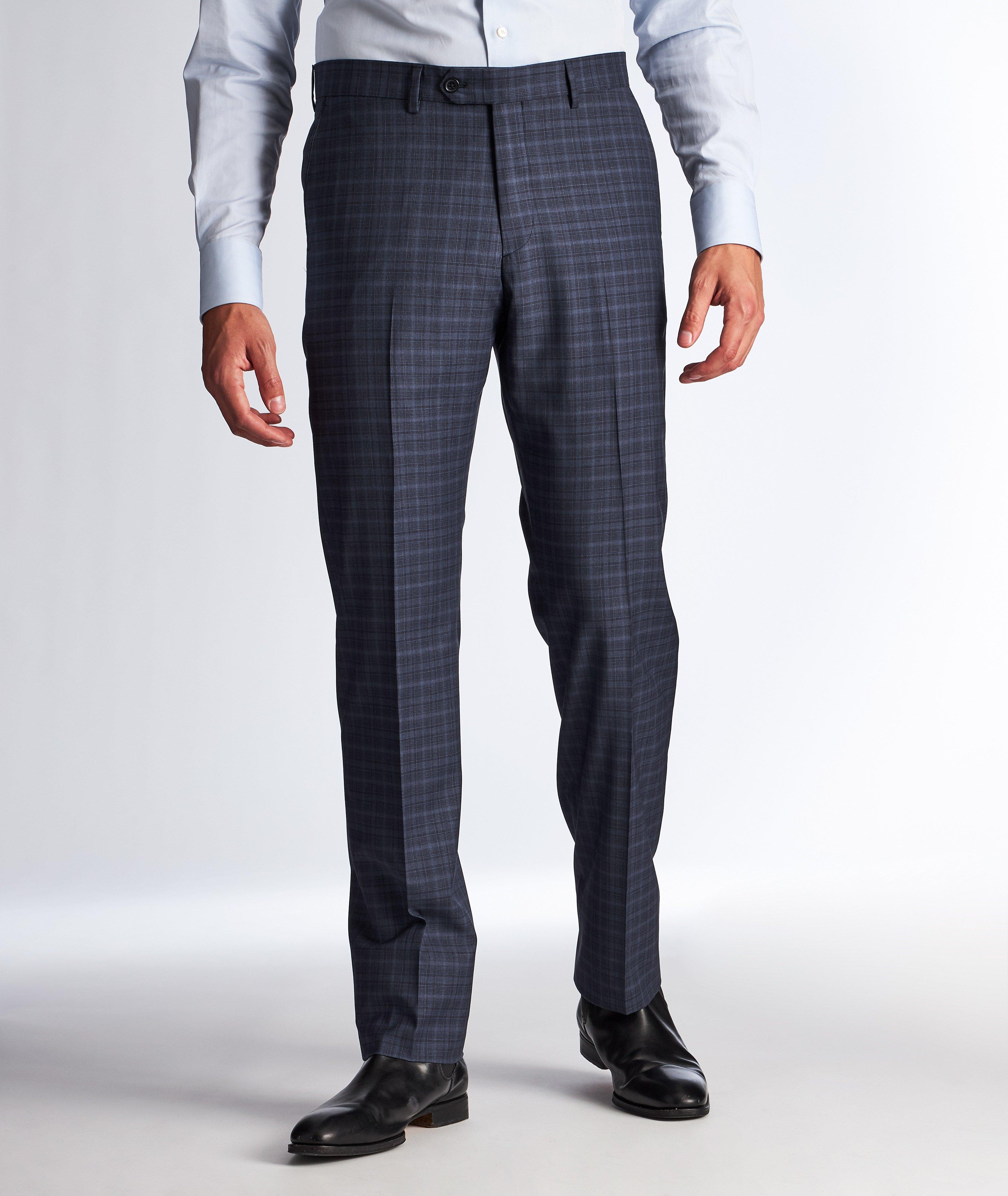 Contemporary-Fit Checkered Dress Pants image 0