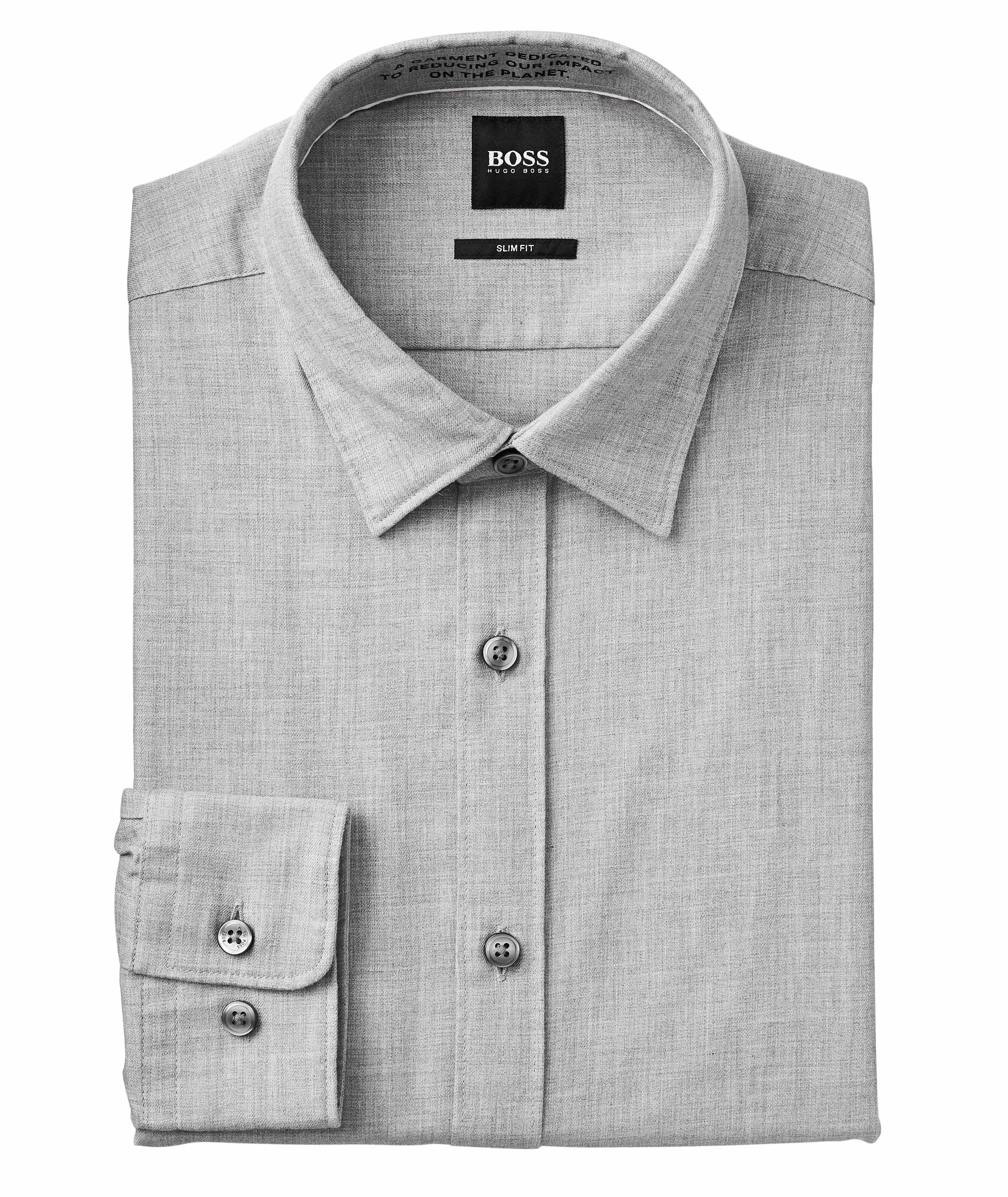 Giamma Slim-Fit Organic Cotton-Blend Shirt image 0