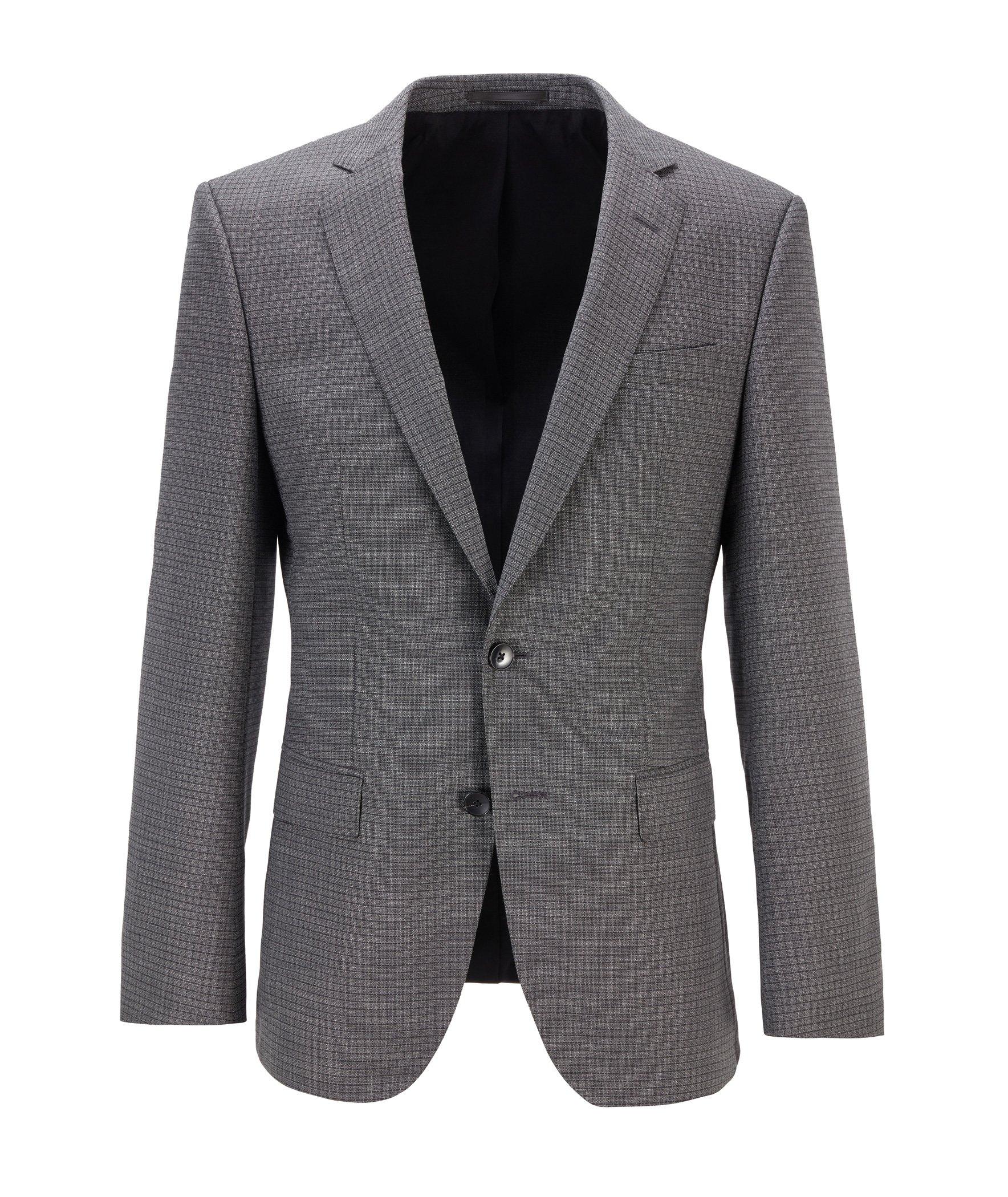 Huge6 Slim-Fit Checked Sports Jacket image 0