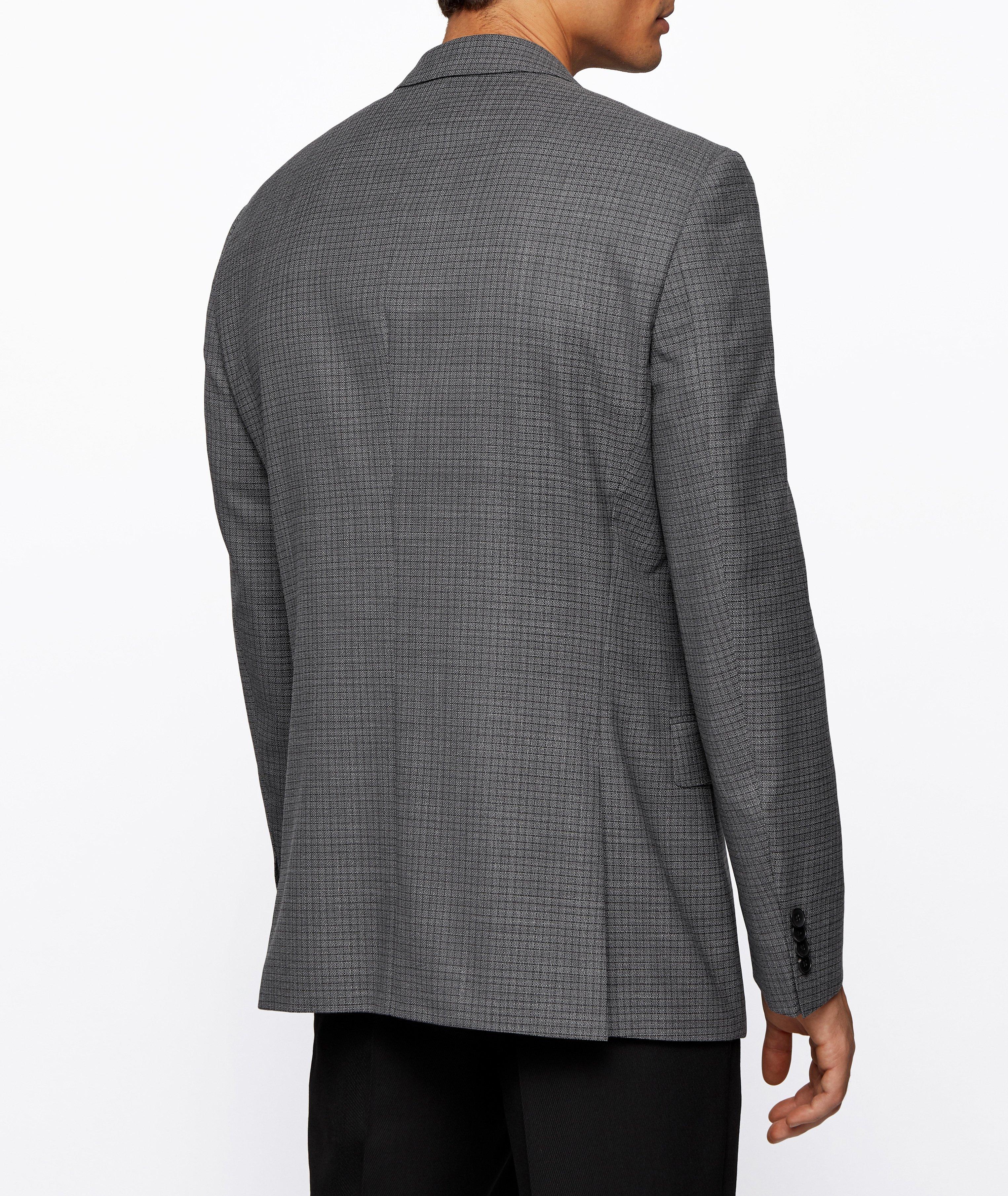 Huge6 Slim-Fit Checked Sports Jacket image 3