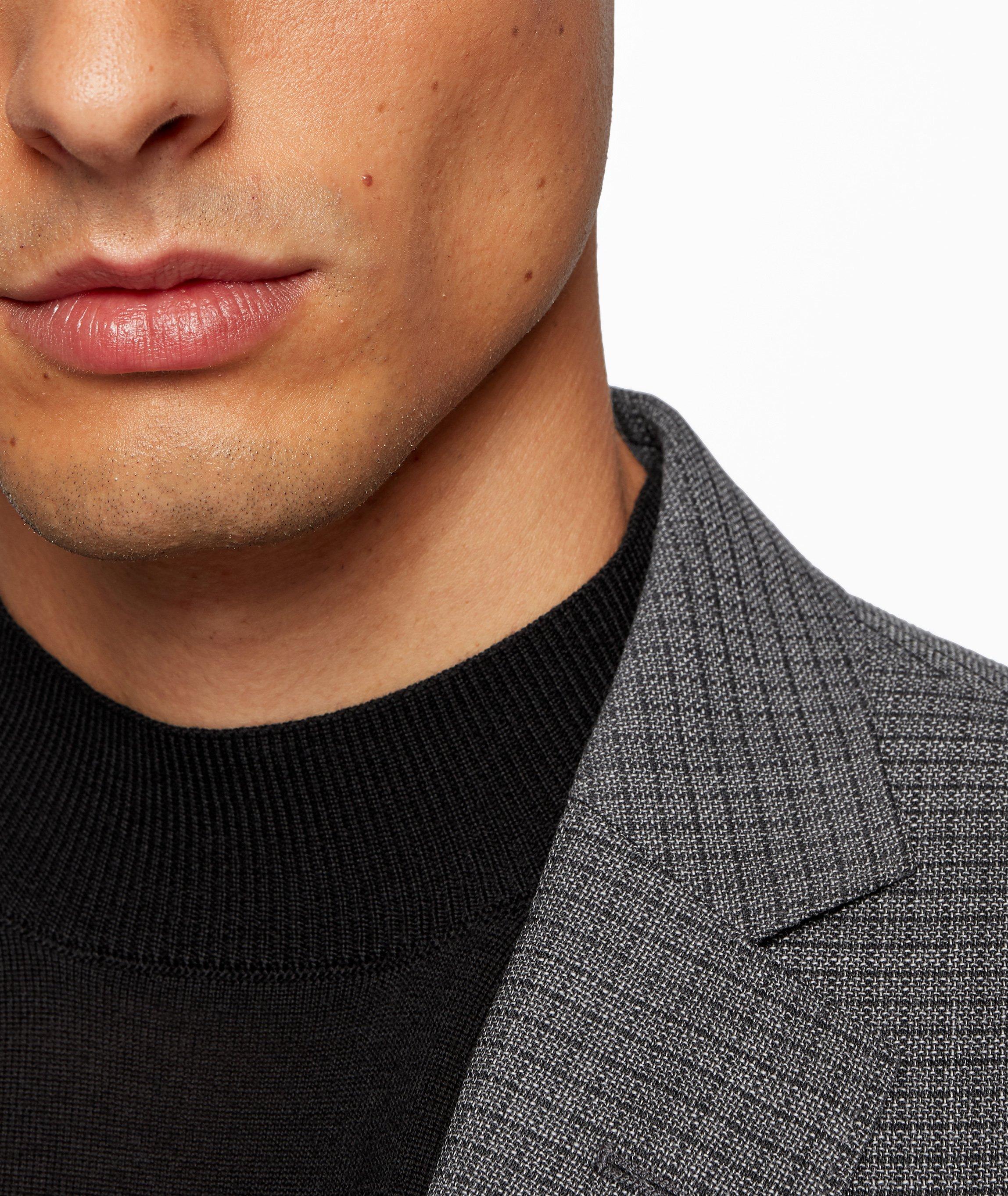 Huge6 Slim-Fit Checked Sports Jacket image 4