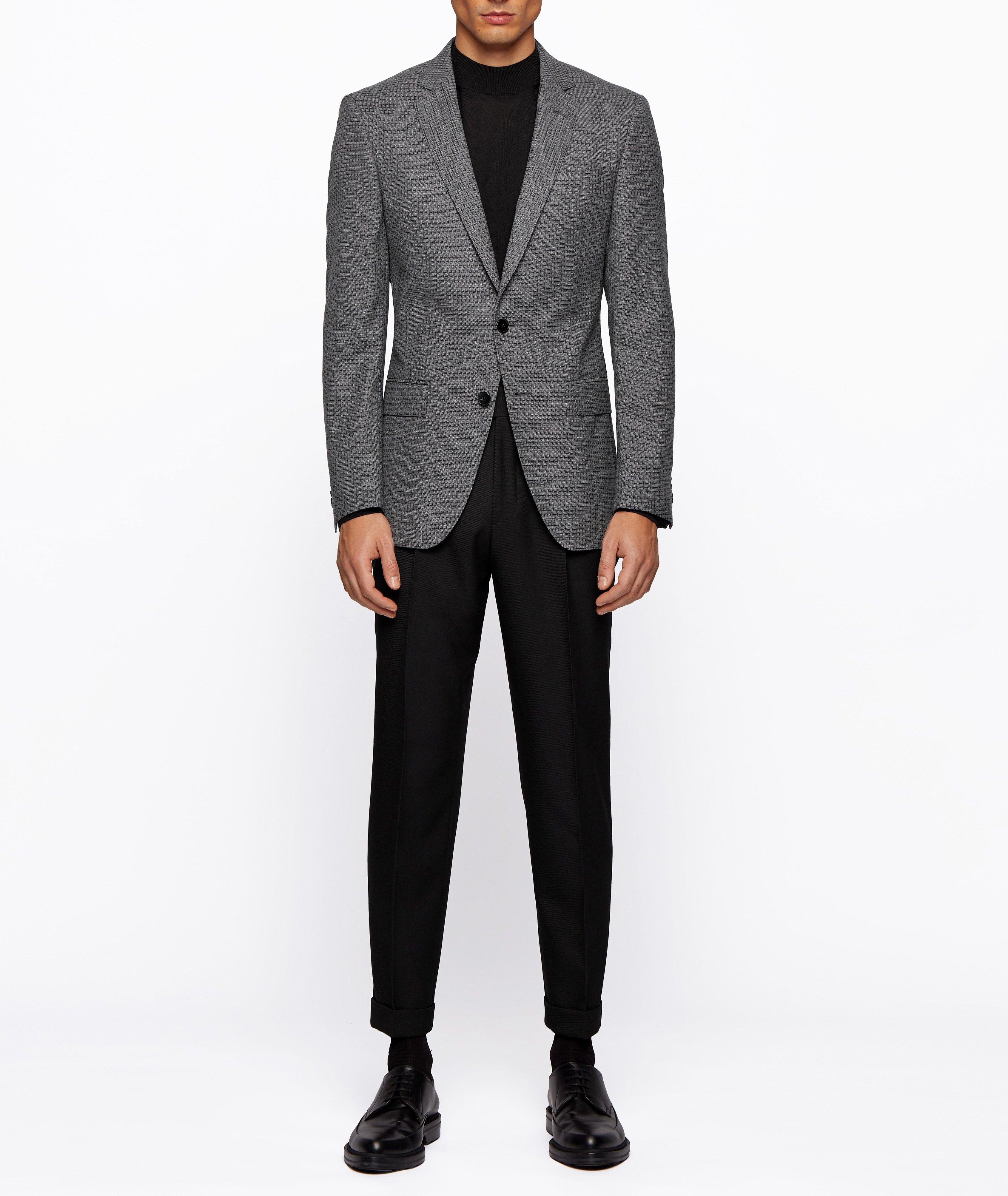 Huge6 Slim-Fit Checked Sports Jacket image 6
