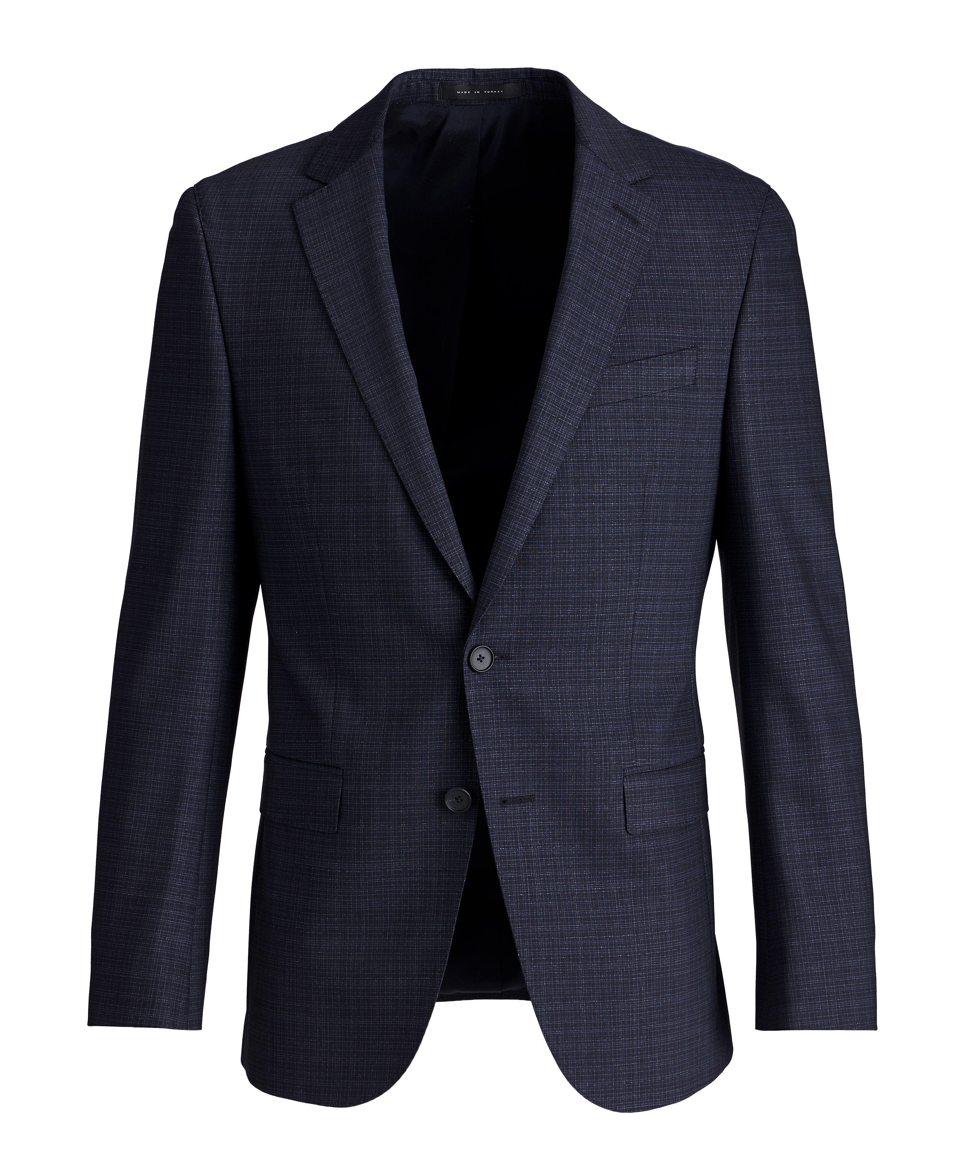 Novan6/Ben2 Slim-Fit Stretch-Wool Suit image 0