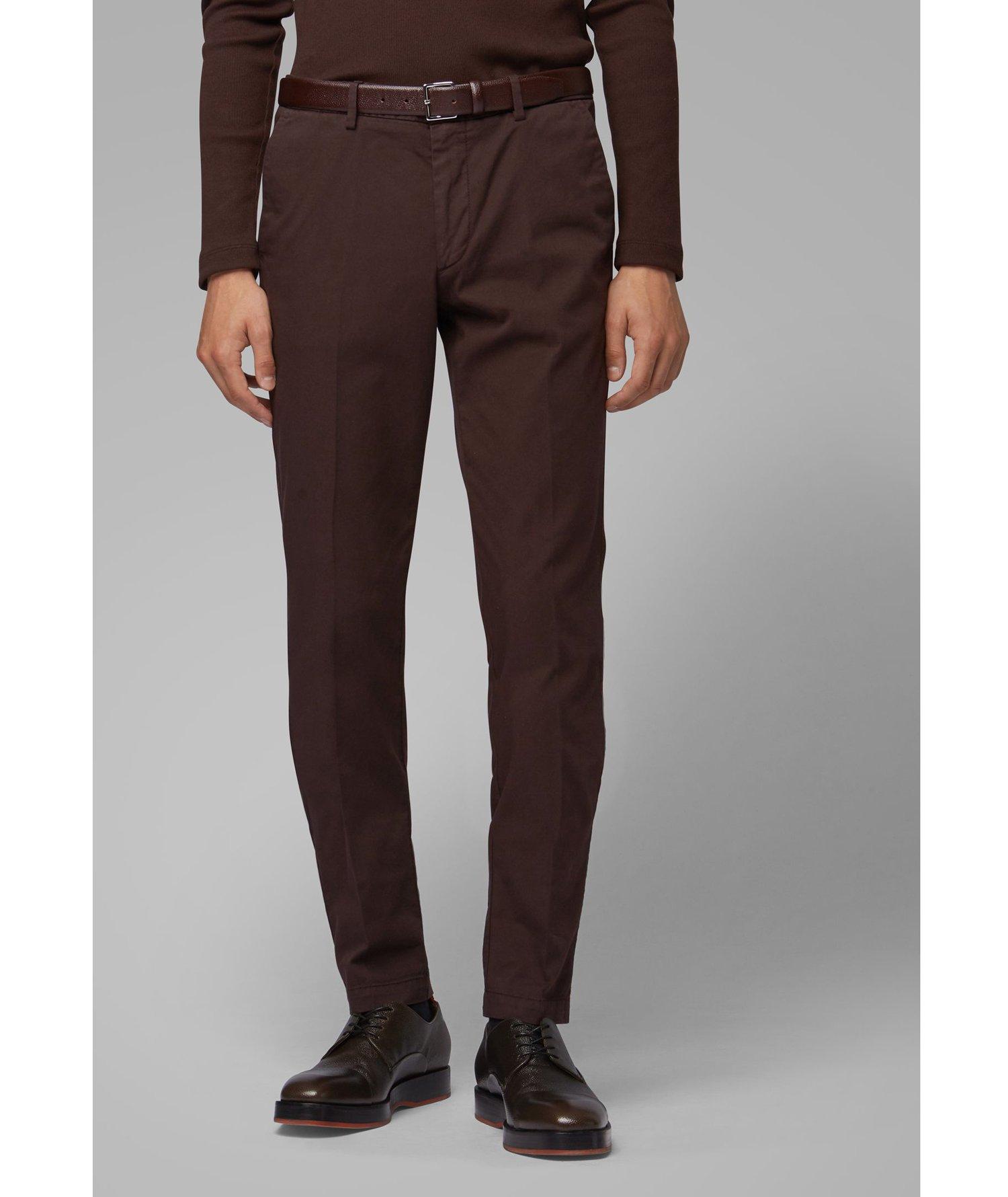 Chino Kaito1 en coton extensible de coupe amincie image 1