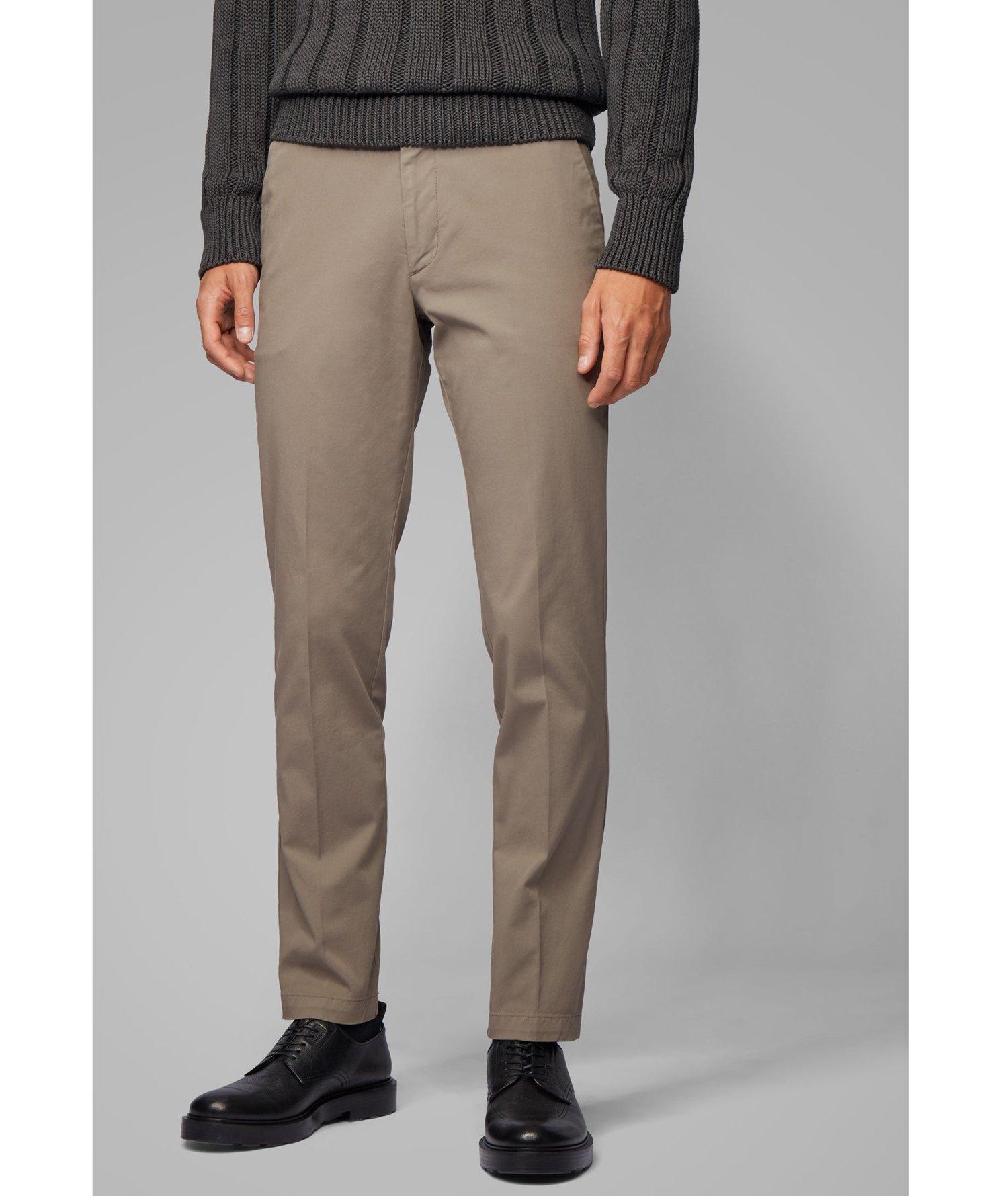Chino Kaito1 en coton extensible de coupe amincie image 1