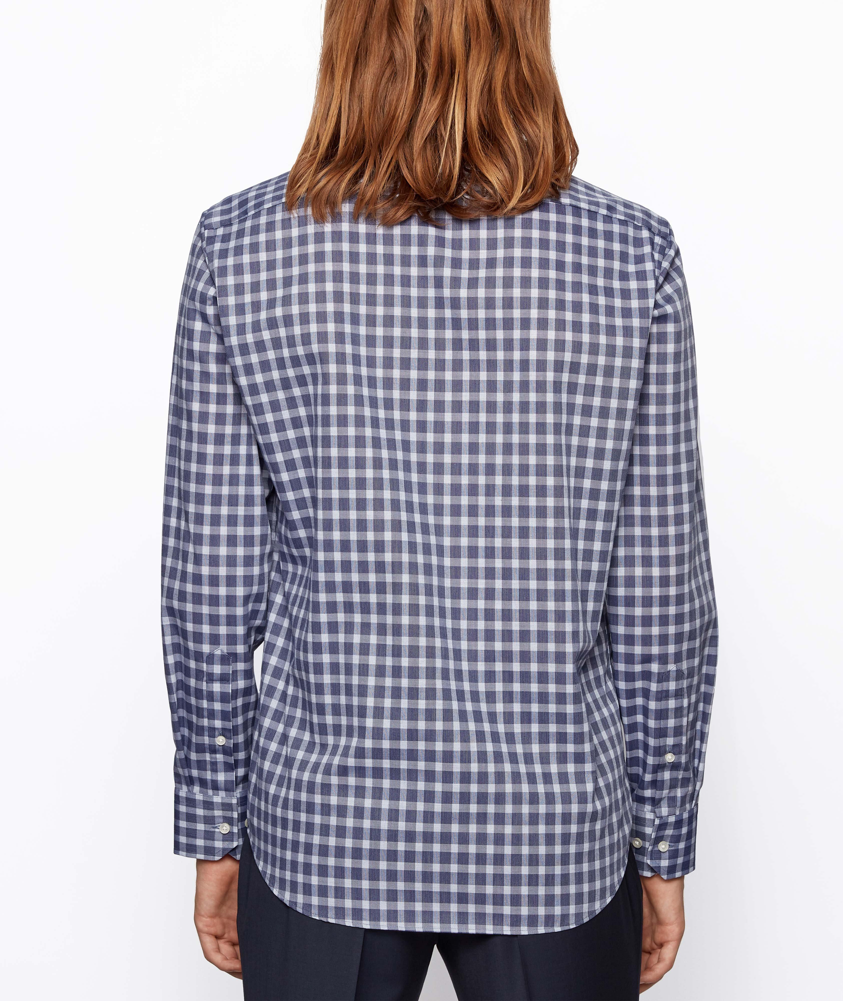 Contemporary-Fit Gingham Dress Shirt image 2