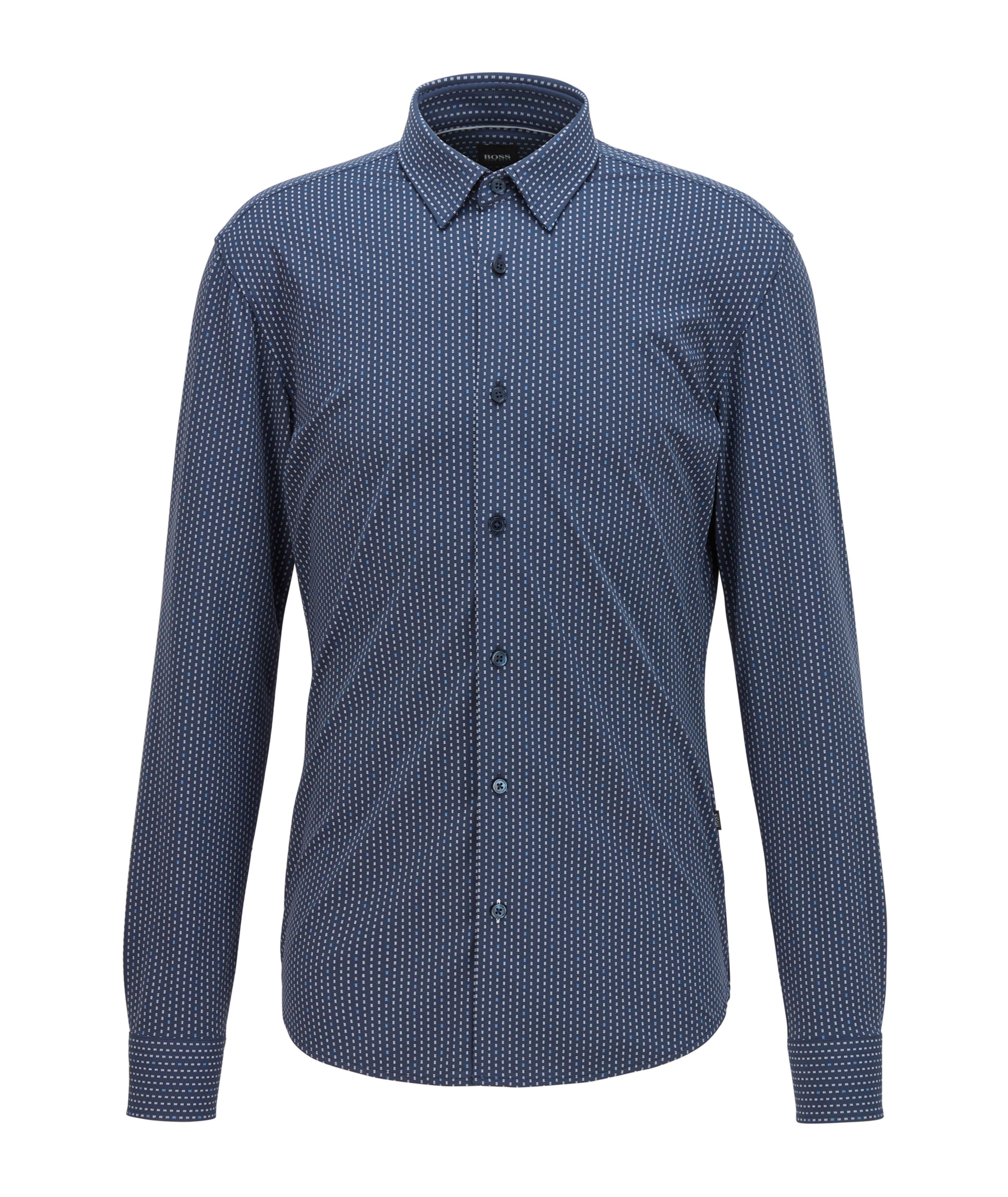 Slim-Fit Printed Jersey Shirt image 0