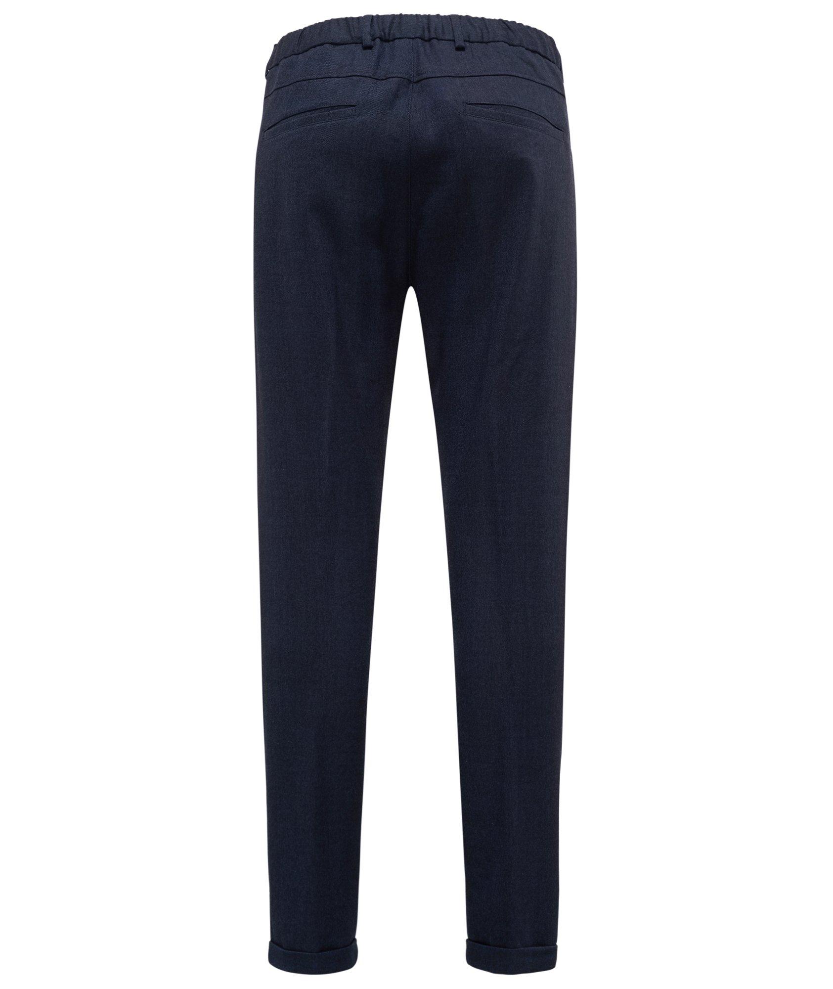 Stretch-Wool Drawstring Pants image 1