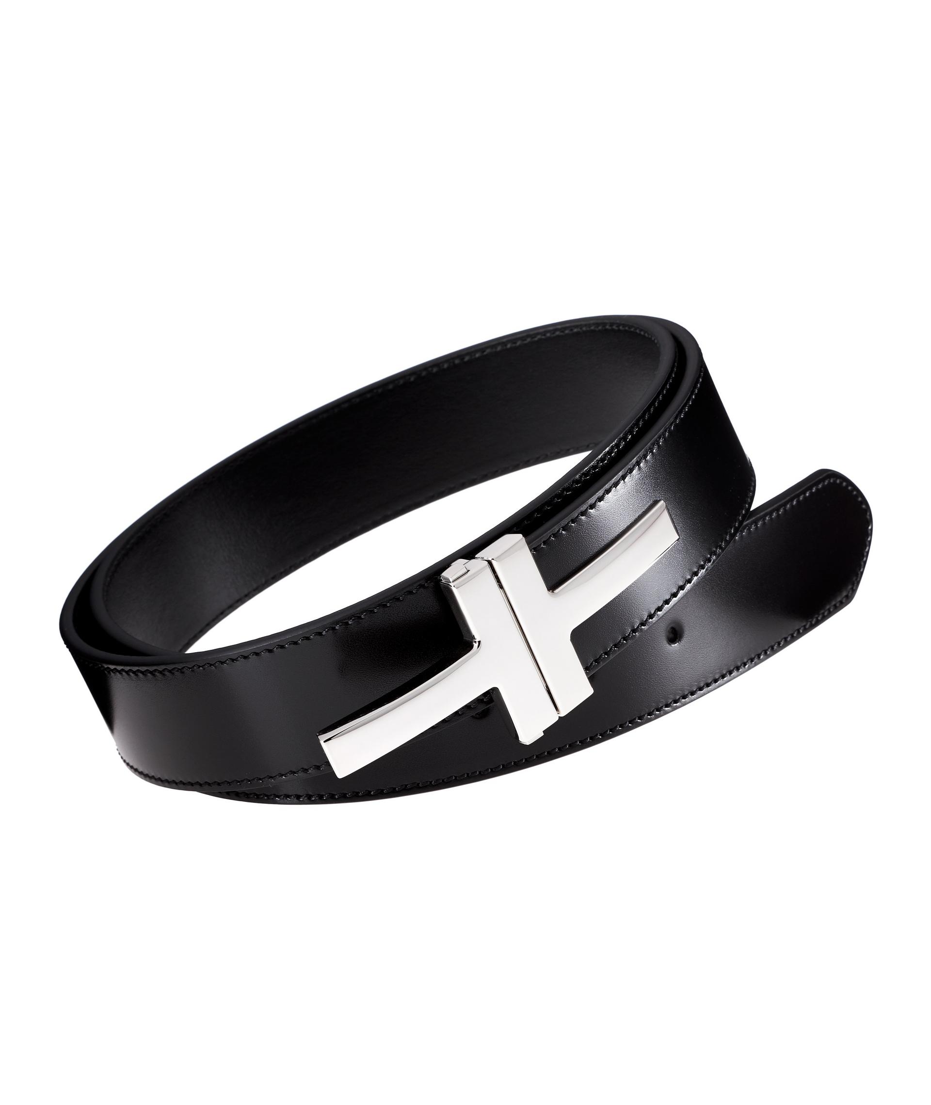 Ceinture à fermoir double en T image 0