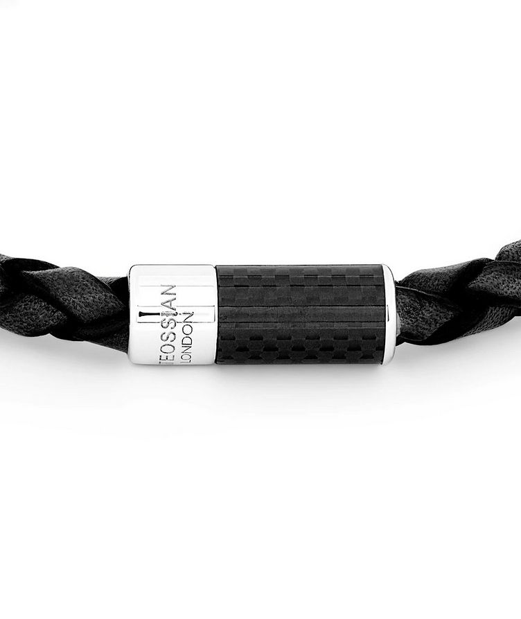 Braided Leather Bracelet image 1