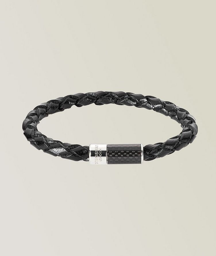 Braided Leather Bracelet image 0