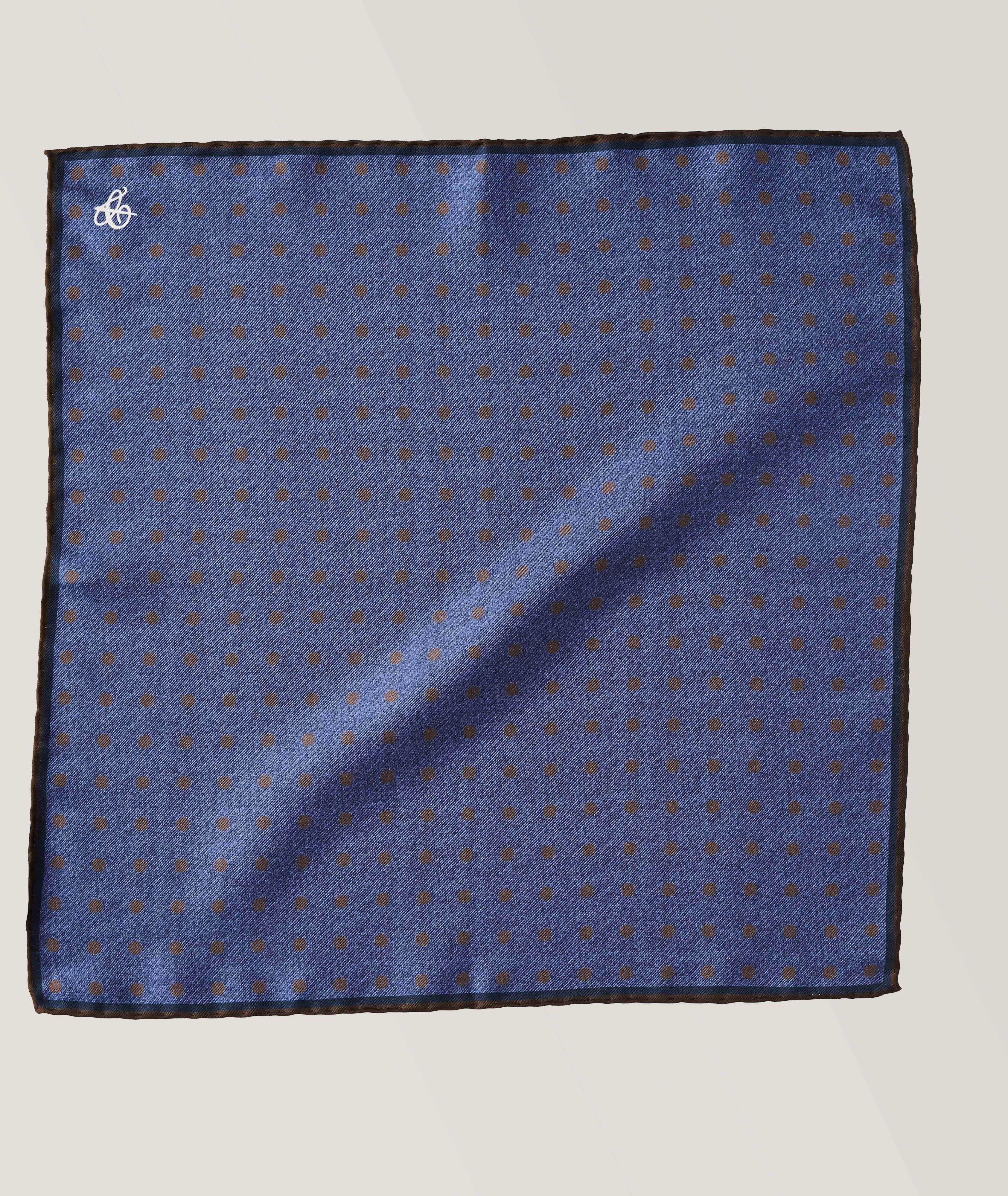 Printed Silk Pocket Square image 0