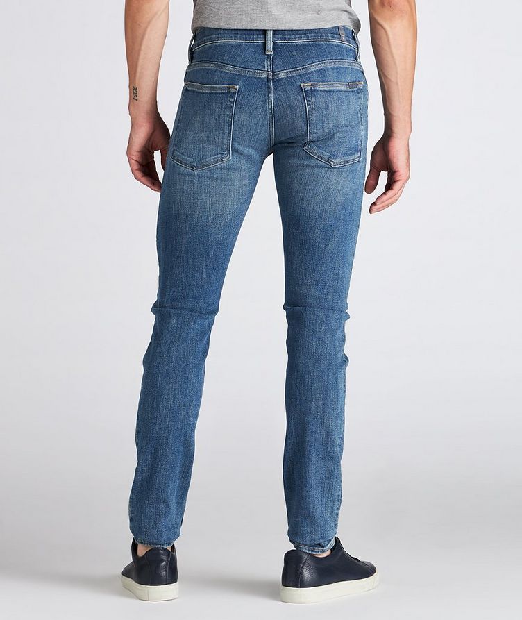 Slim-Fit Stacked Stretch-Cotton Jeans image 2