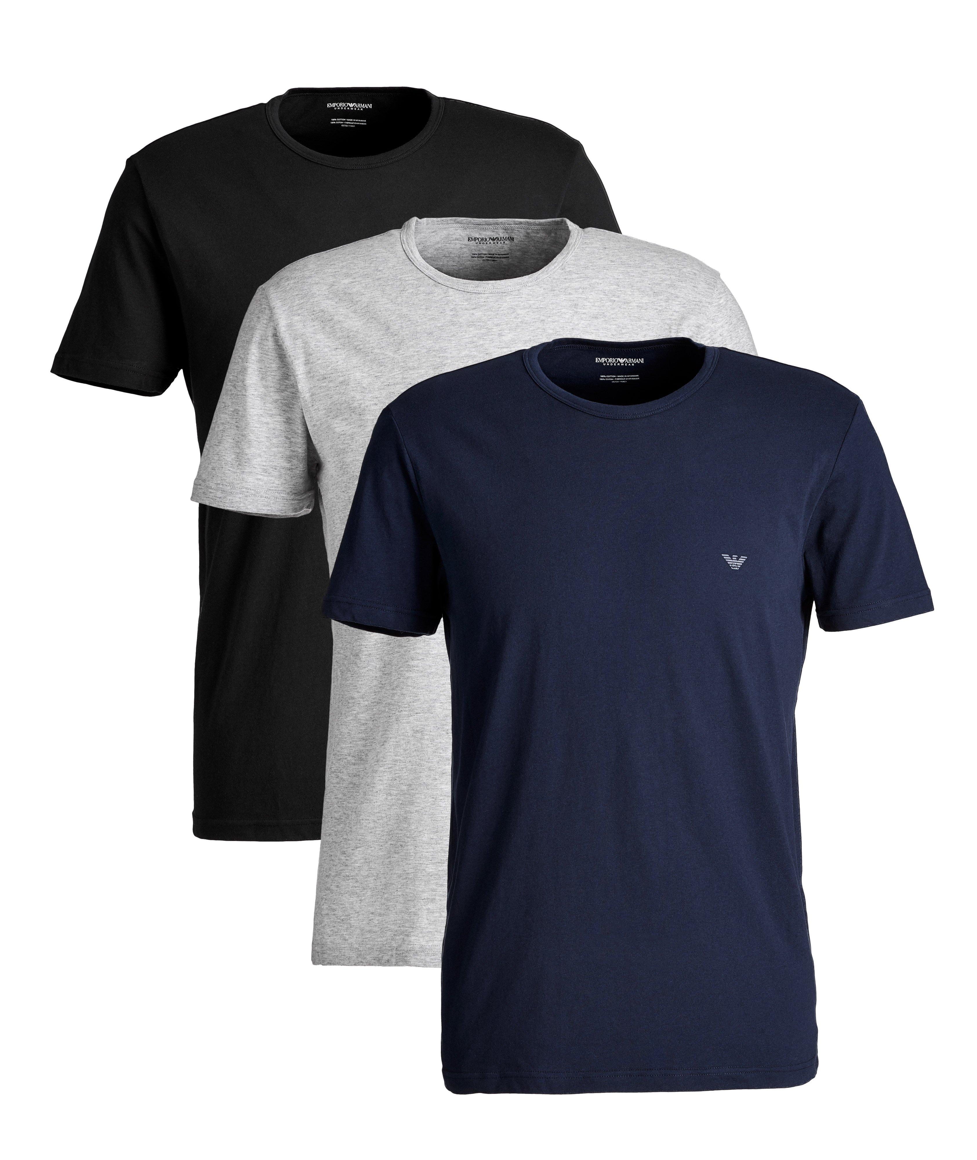 3-Pack Cotton T-Shirts image 0