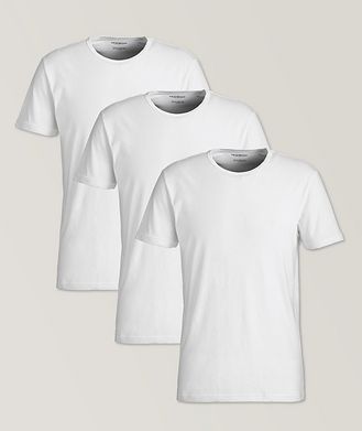Emporio Armani 3-Pack Cotton T-Shirts
