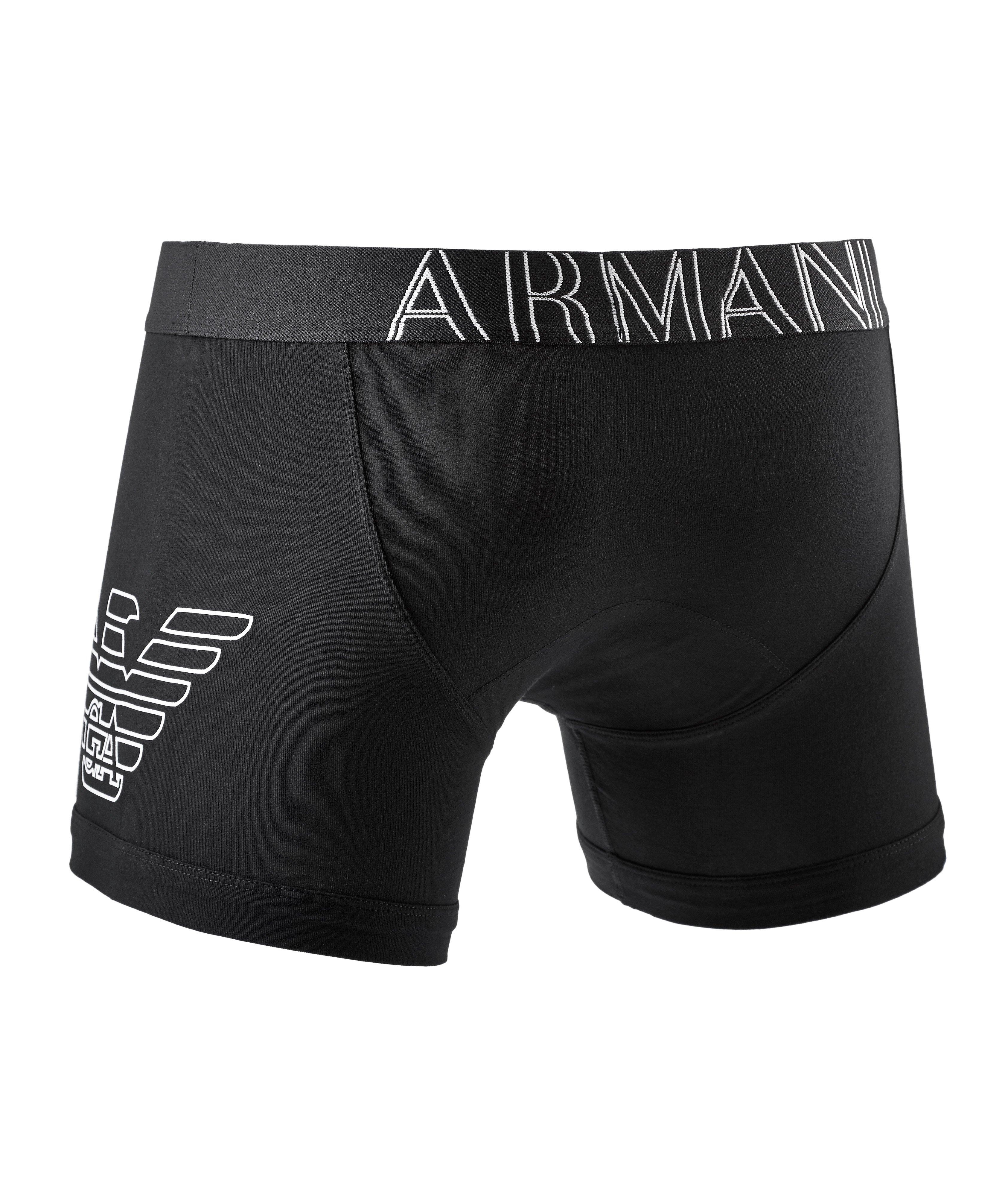 Caleçon boxeur en coton extensible image 1