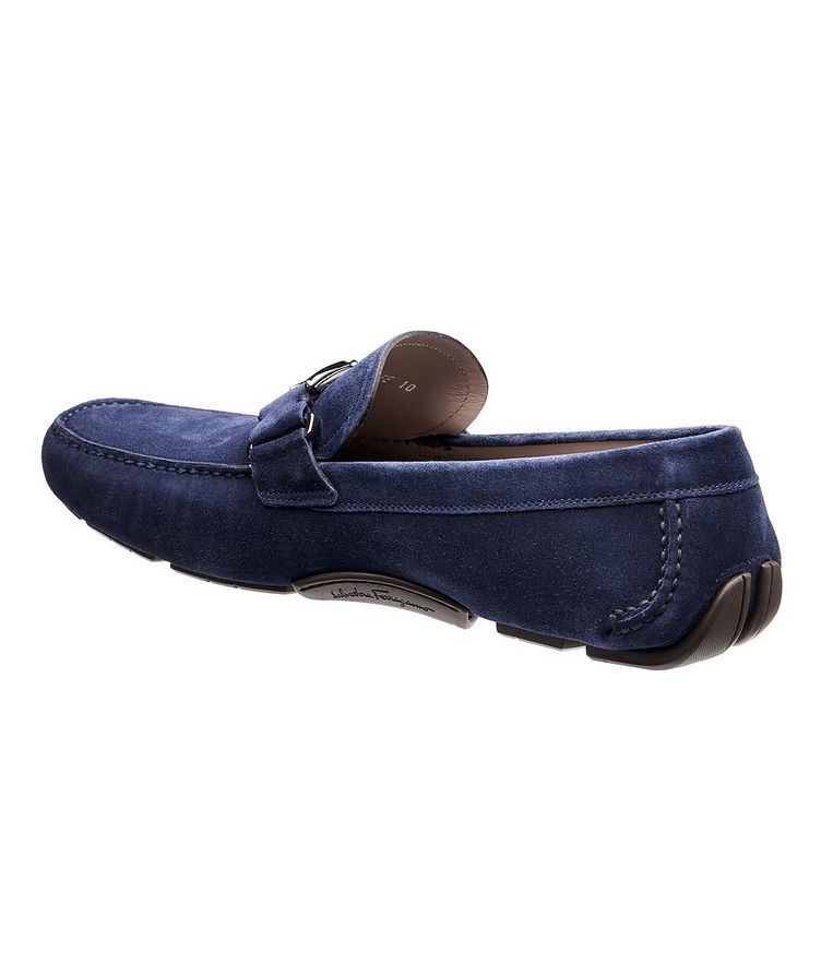 Peter Calfskin Suede Driving Shoes image 1
