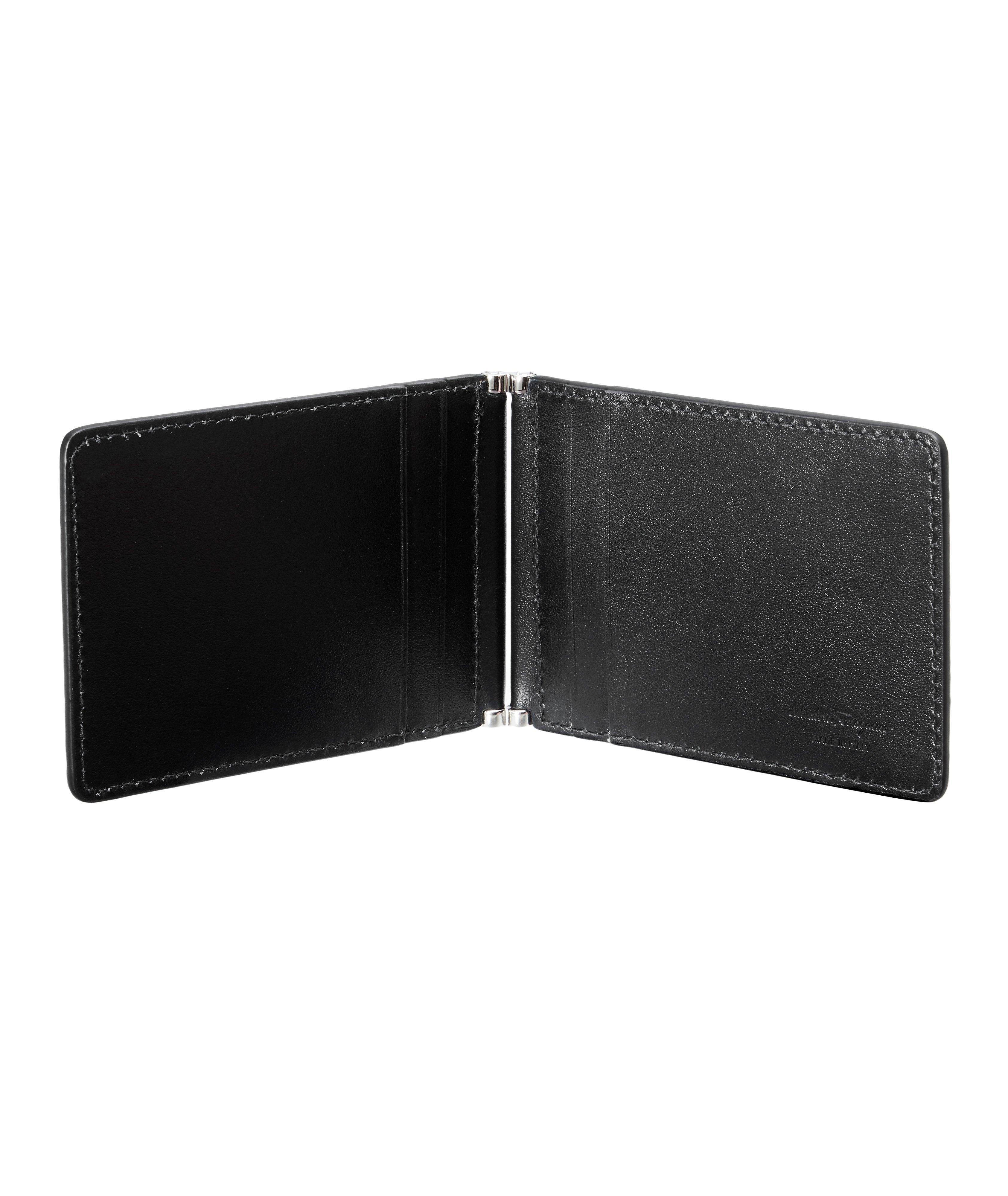 Gancini Embossed Leather Bifold Cardholder image 1