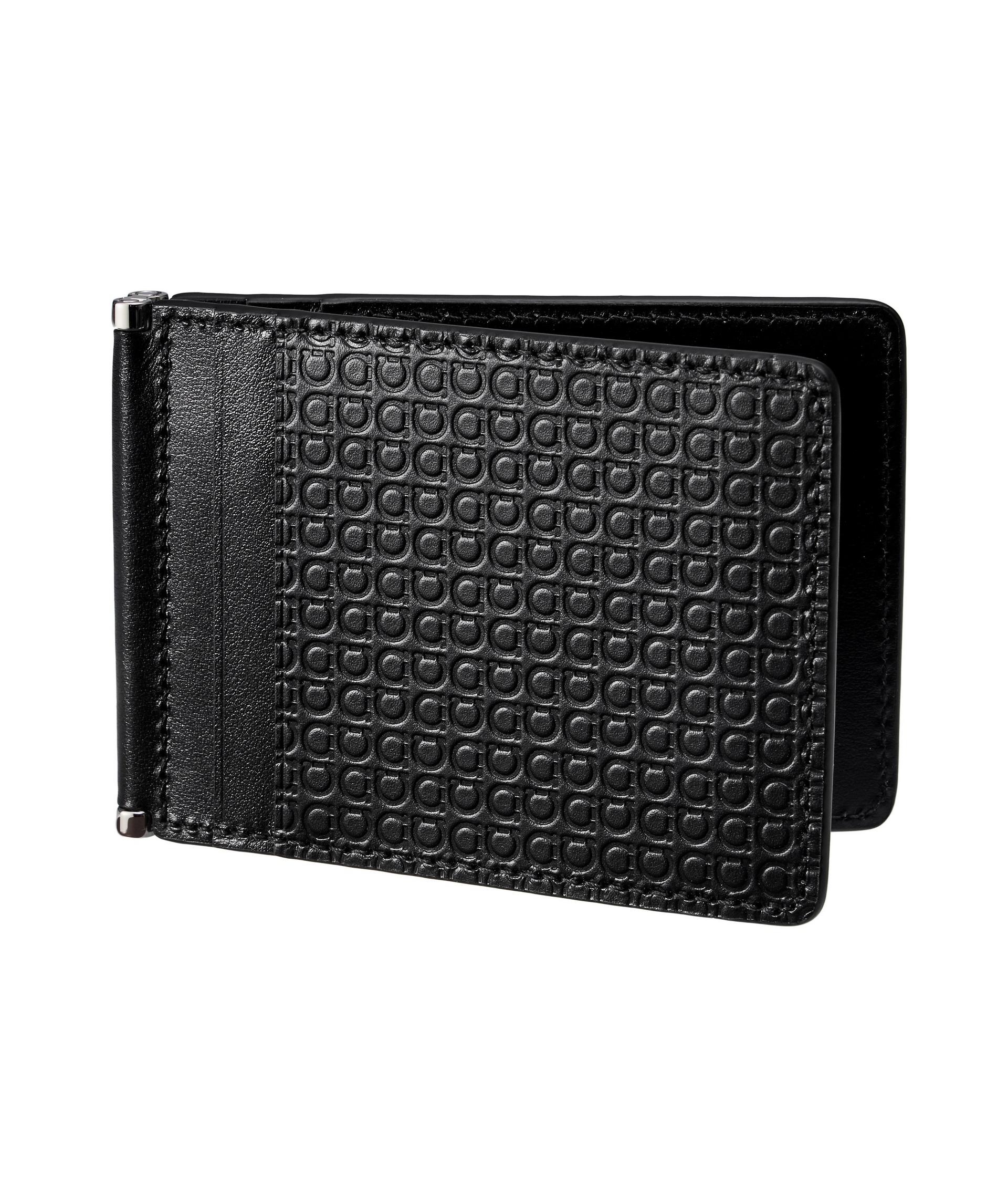 Gancini Embossed Leather Bifold Cardholder image 0