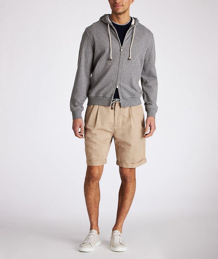 Zip-Up Hooded Sweater image 3