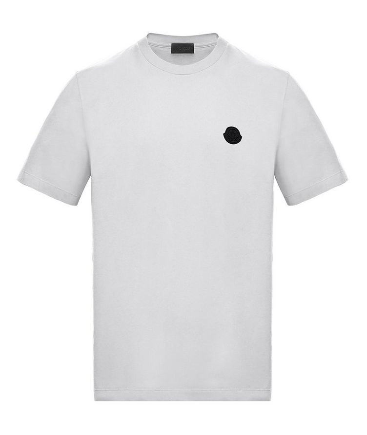 T-shirt en coton à encolure ronde image 0