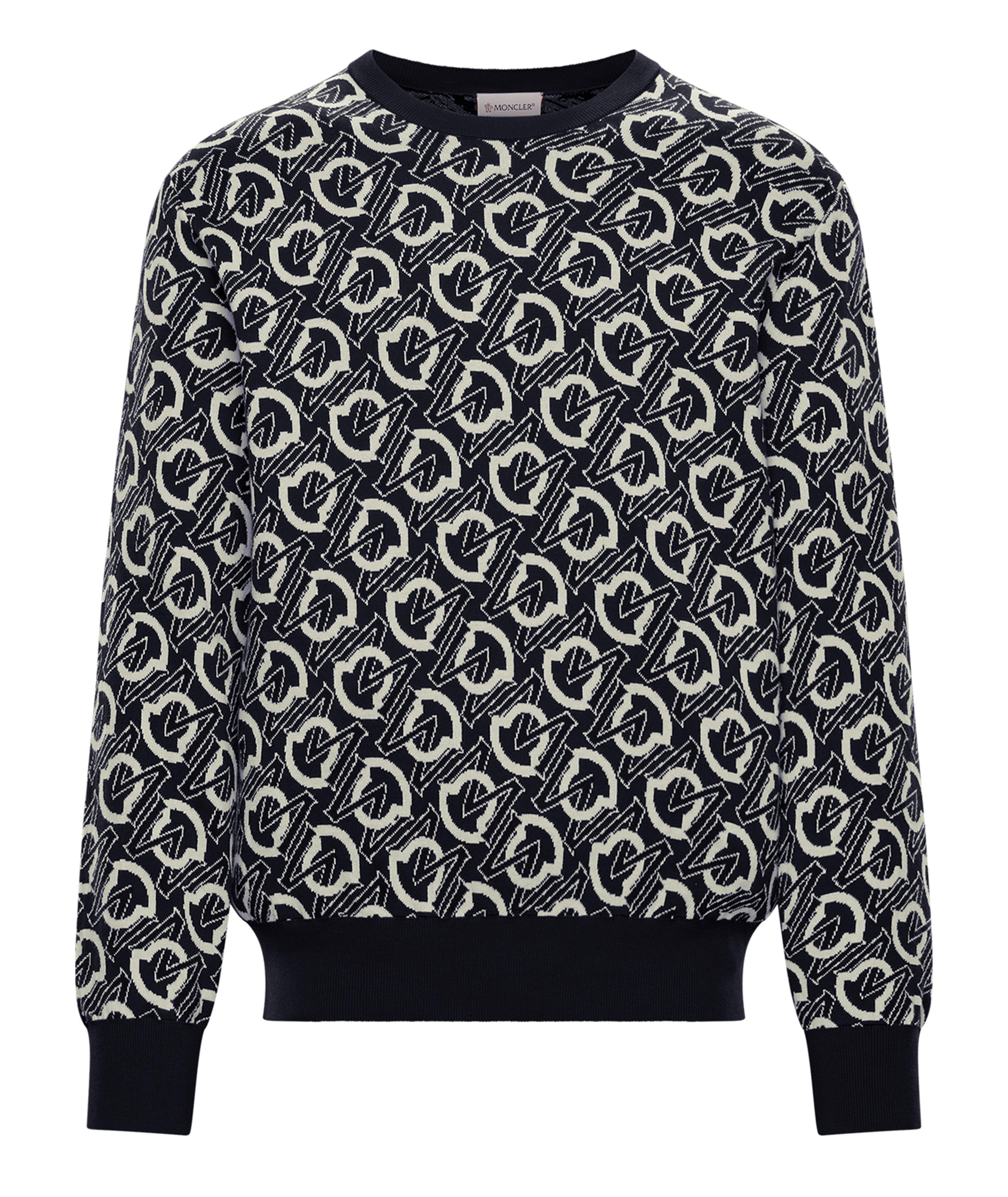 Graphic Cotton Sweater image 0