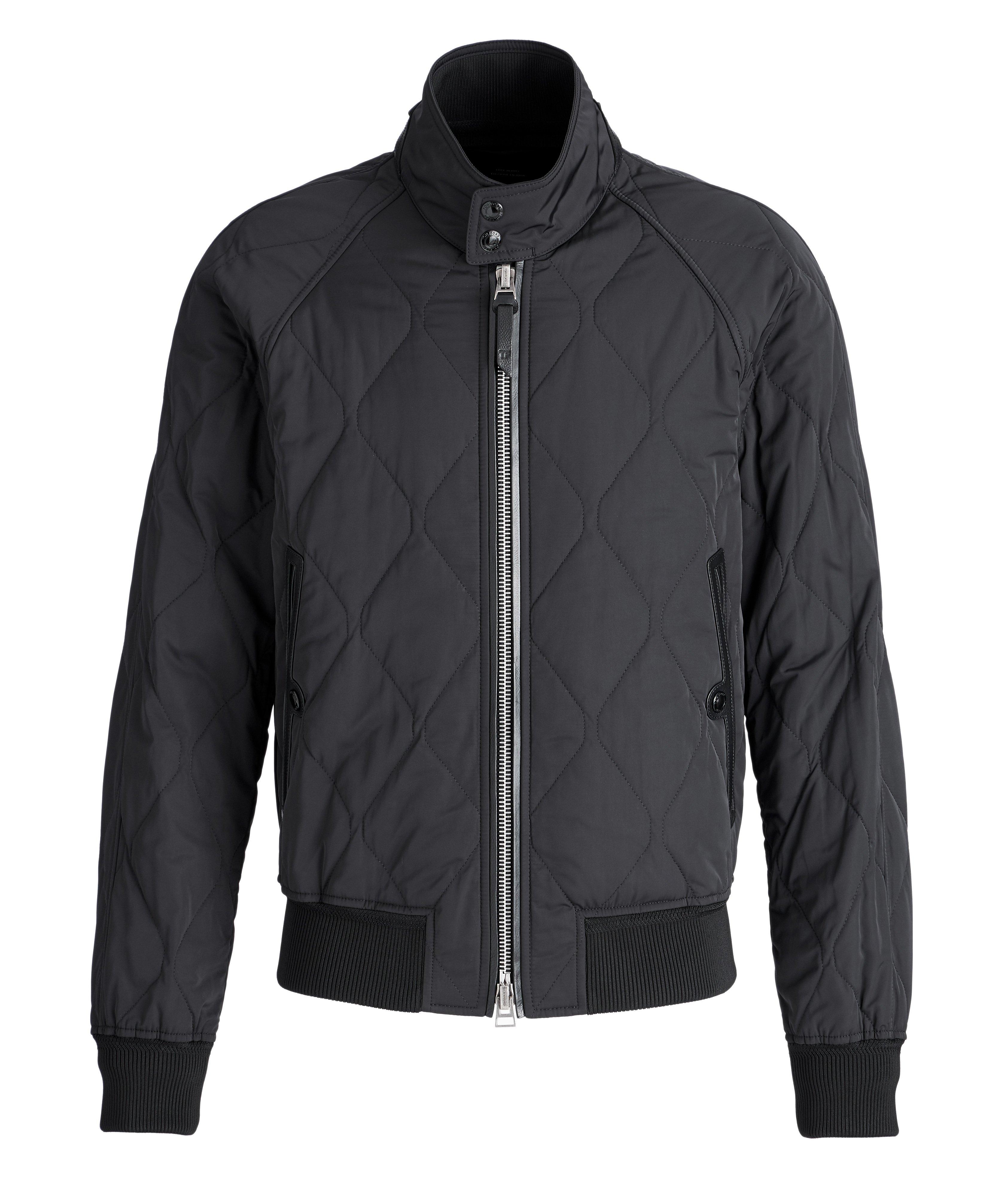 Quilted Bomber Jacket image 0