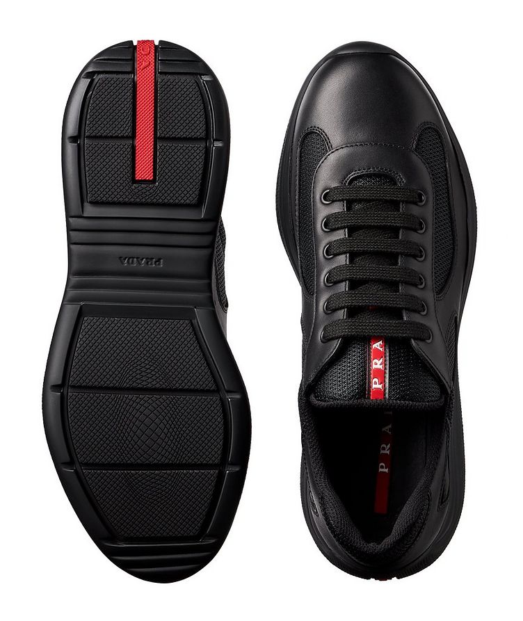 New America'S Cup Leather Bike Sneakers image 2