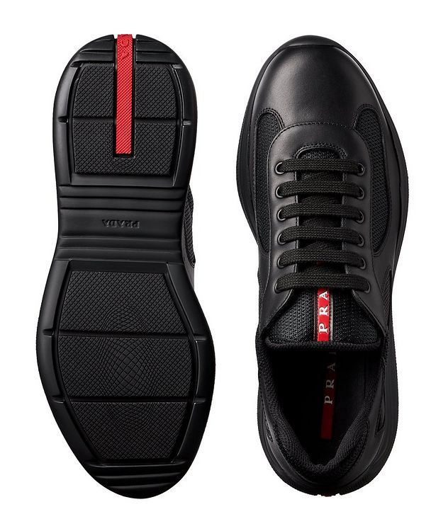 New America'S Cup Leather Bike Sneakers picture 3