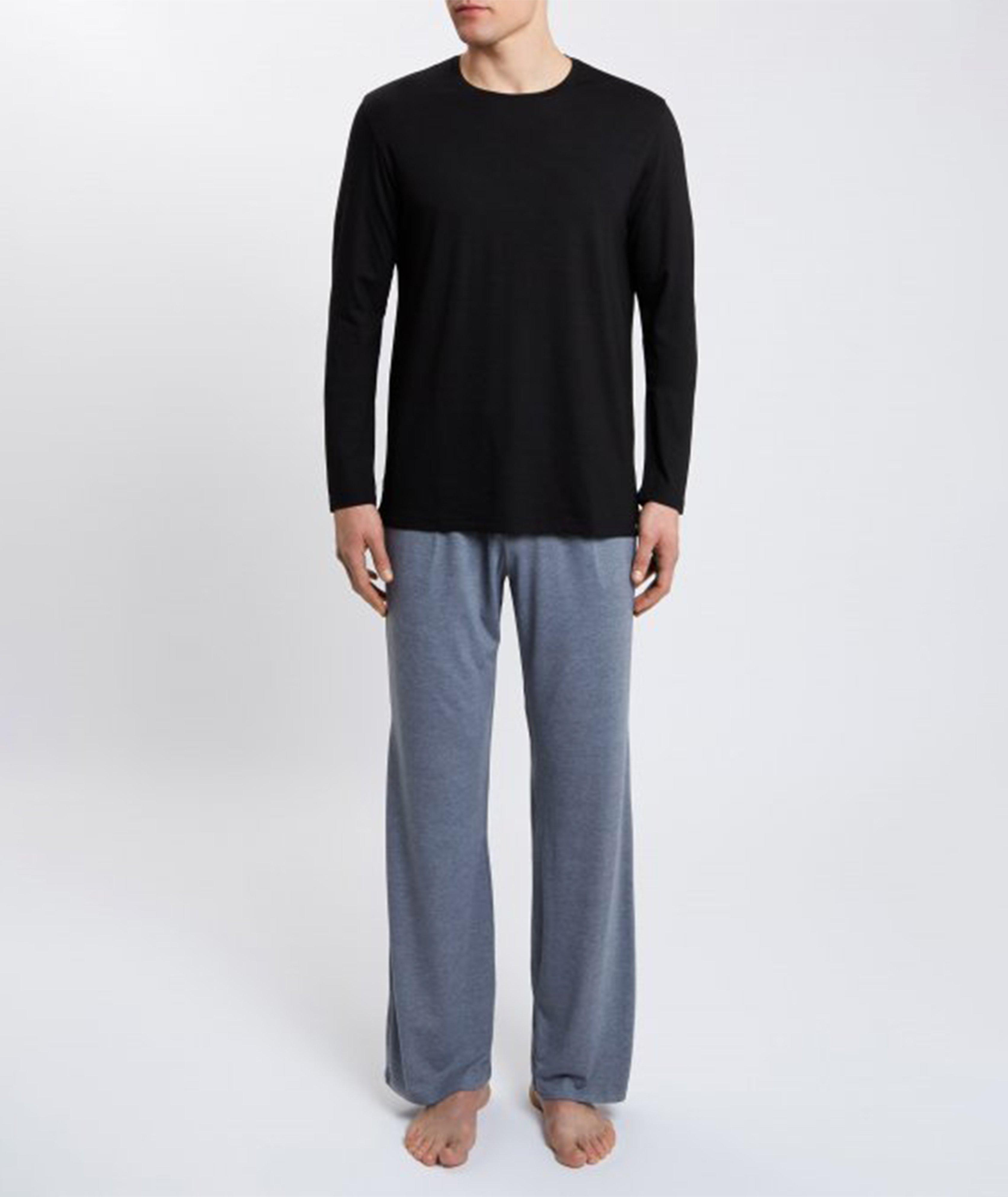 Basel Long-Sleeve Stretch-Micromodal T-Shirt image 2