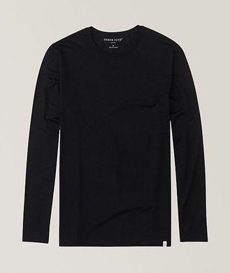 Derek Rose Basel Long-Sleeve Stretch-Micromodal T-Shirt