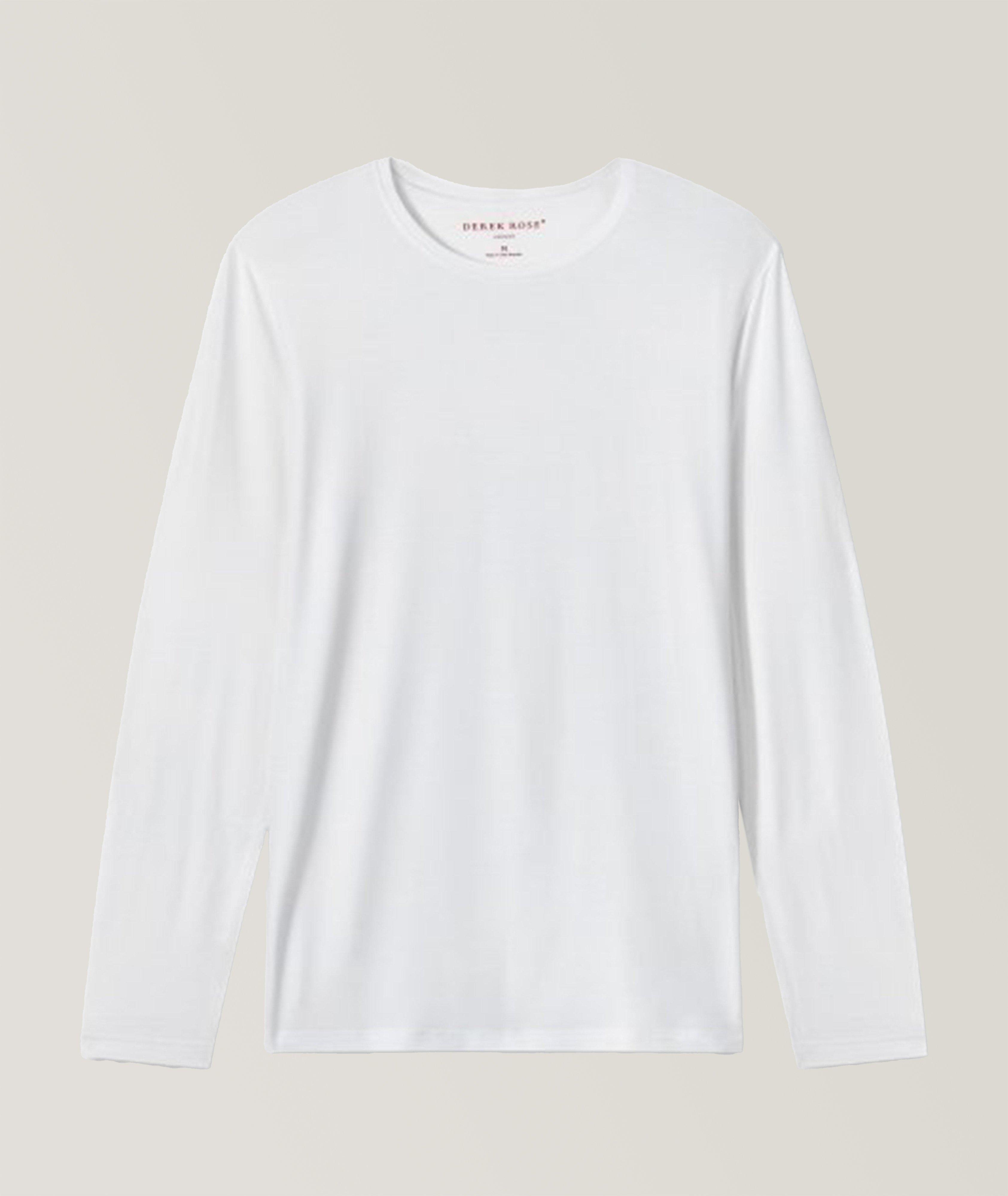 Basel Long-Sleeve Stretch-Micromodal T-Shirt image 0