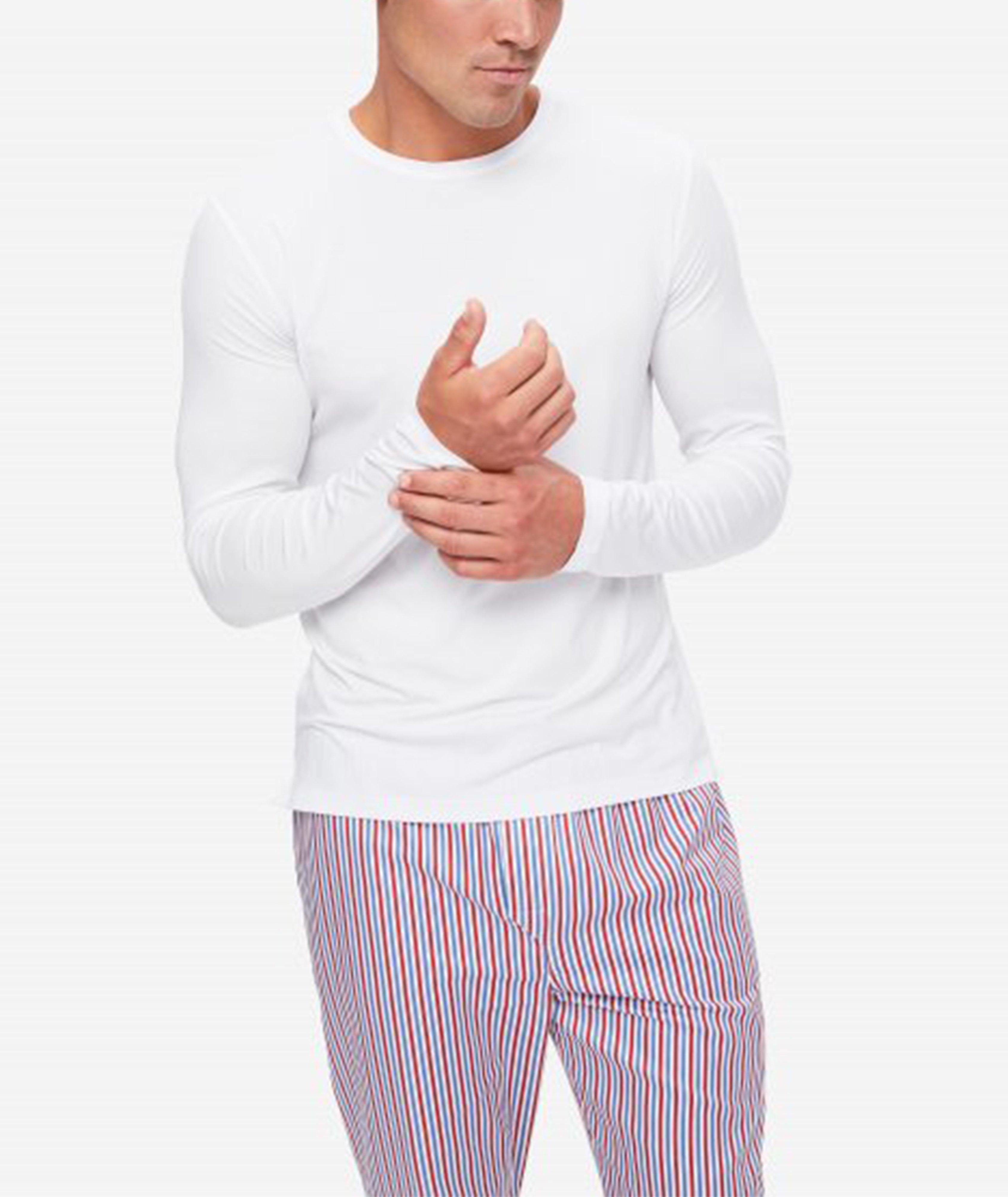 Basel Long-Sleeve Stretch-Micromodal T-Shirt image 1