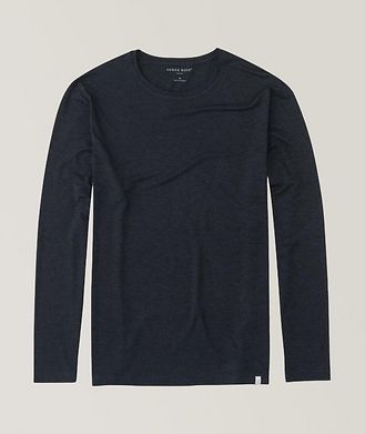 Derek Rose Marlowe Long-Sleeve Stretch-Micromodal T-Shirt