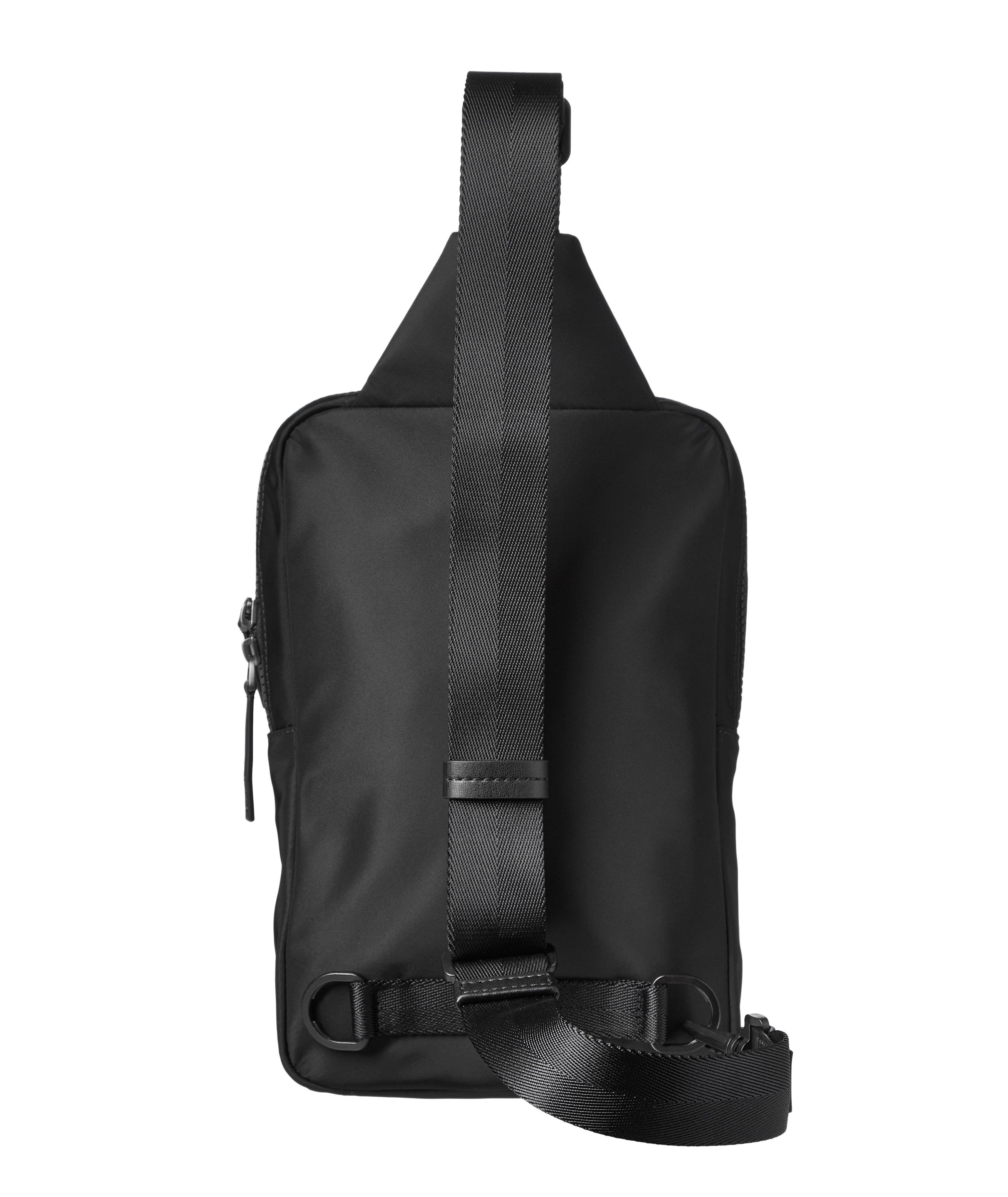 Record Monostrap Nylon Cross Body Bag image 1