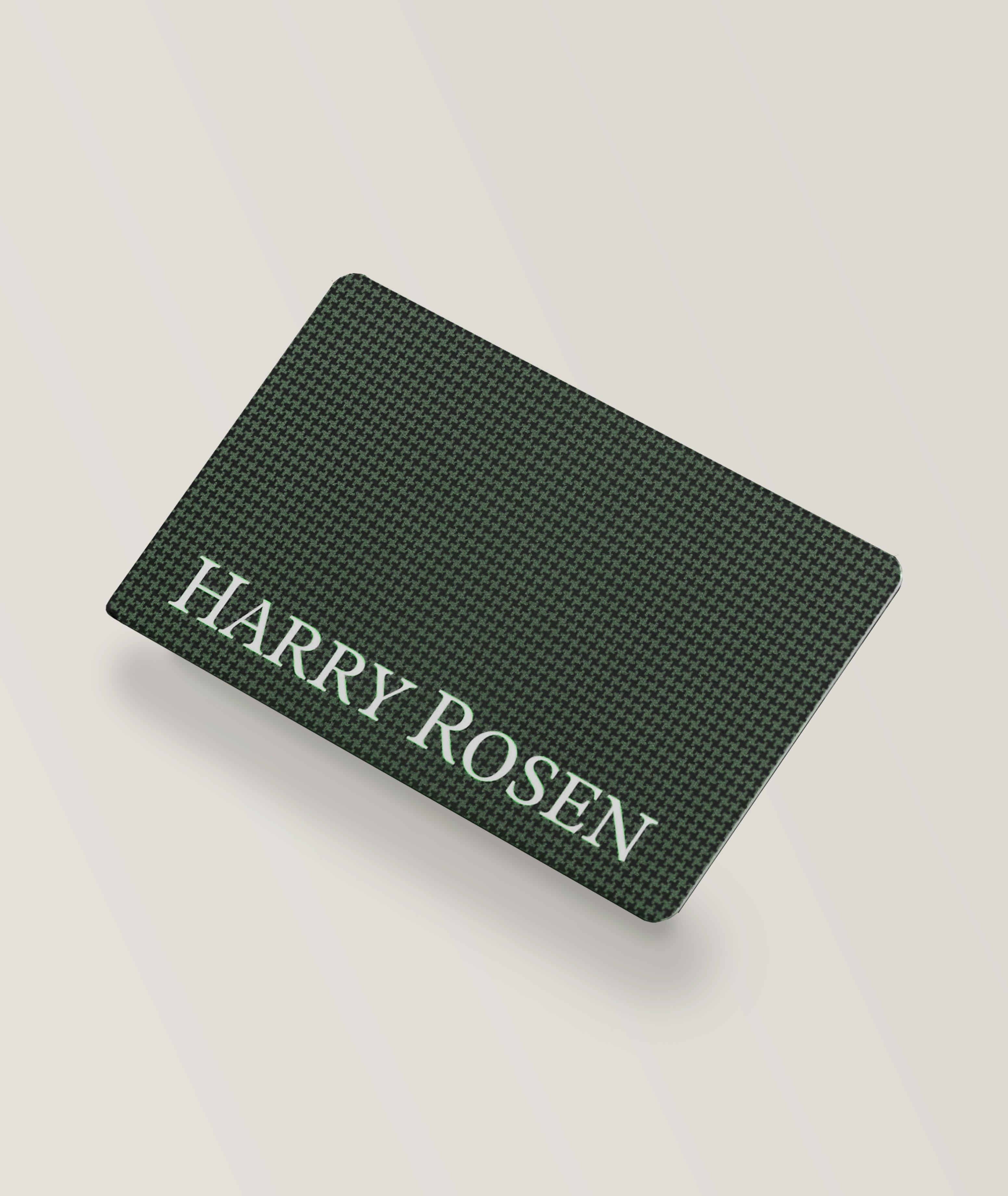 Harry Rosen Carte-cadeau de 100 $