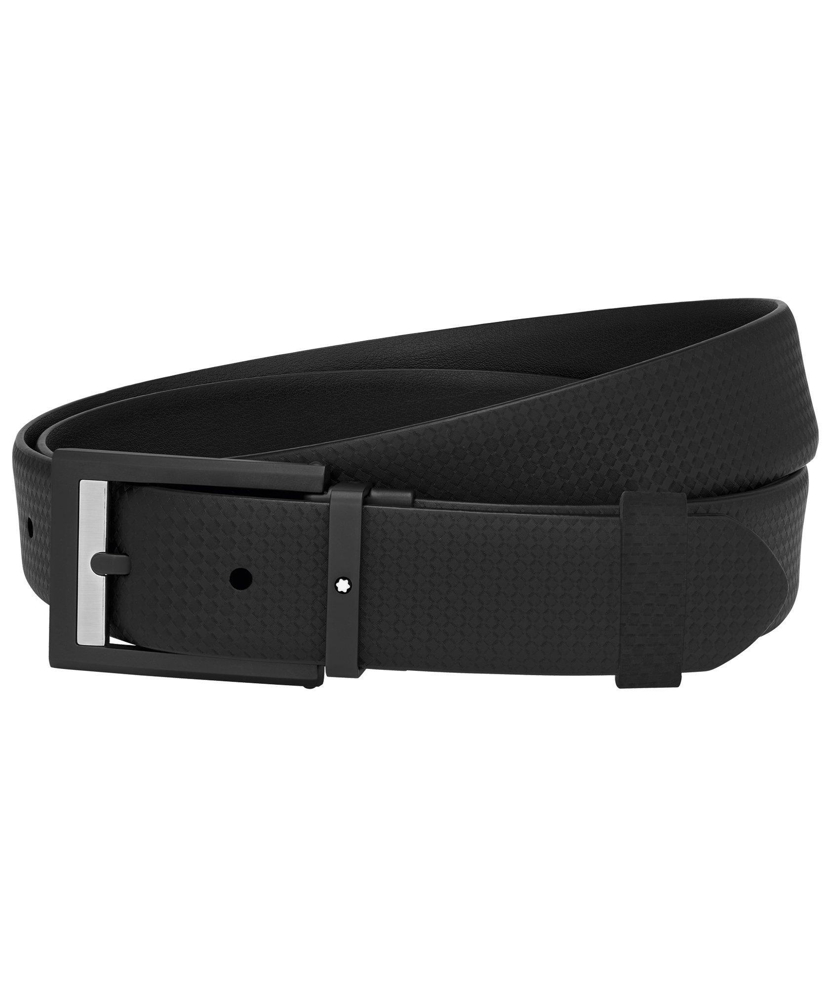 Ceinture en cuir texturé image 0
