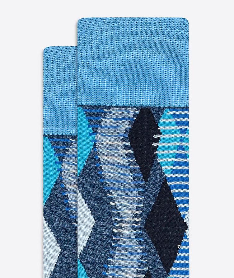Printed Dress Socks image 1