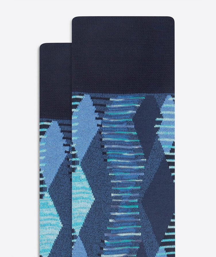 Printed Dress Socks image 1