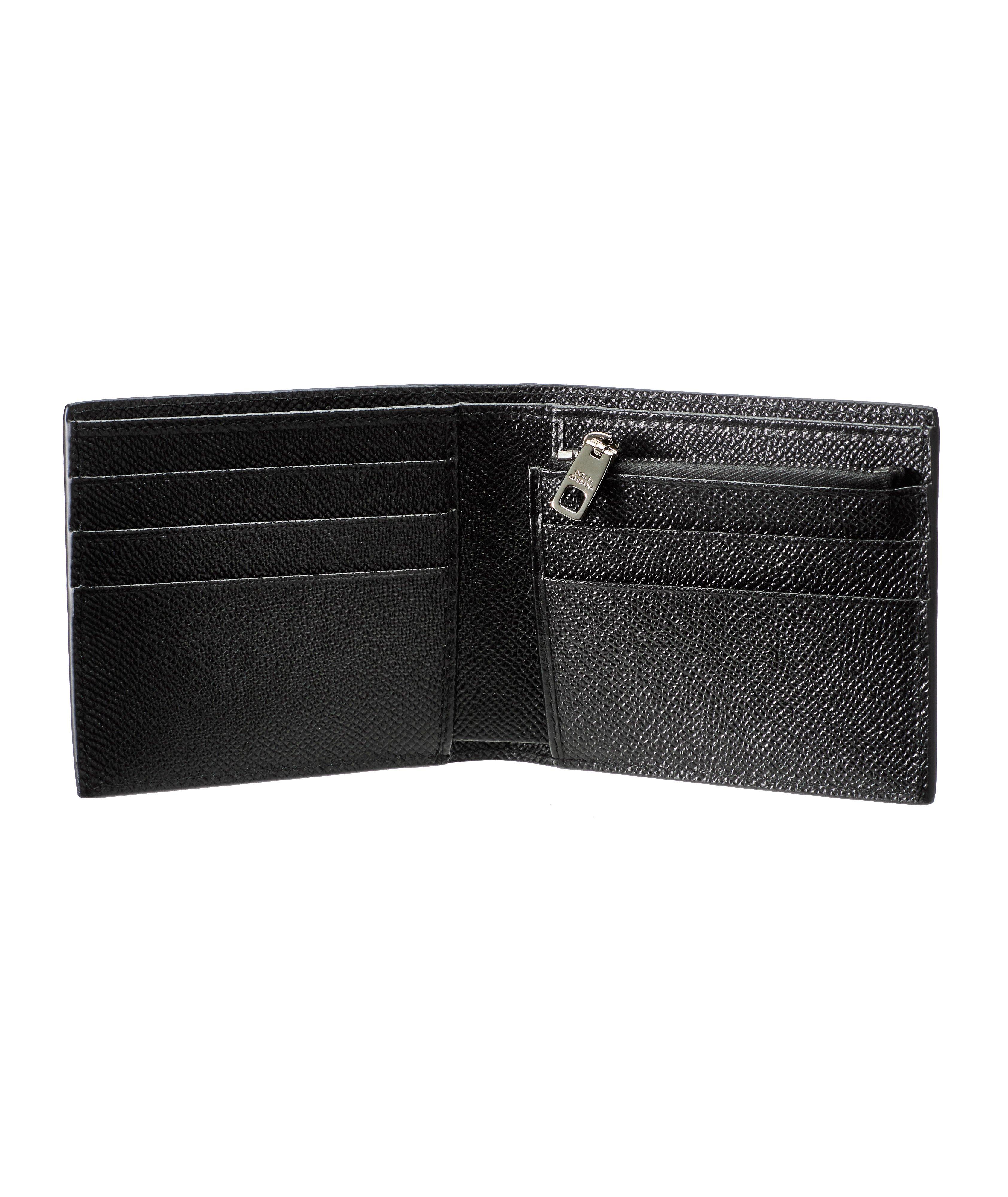 Camouflage Leather Billfold Wallet image 1