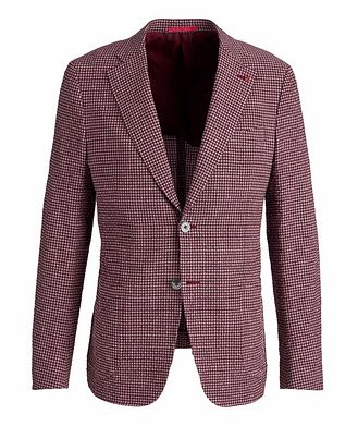 Isaia Capri Wool, Linen, and Silk-Blend Sports Jacket