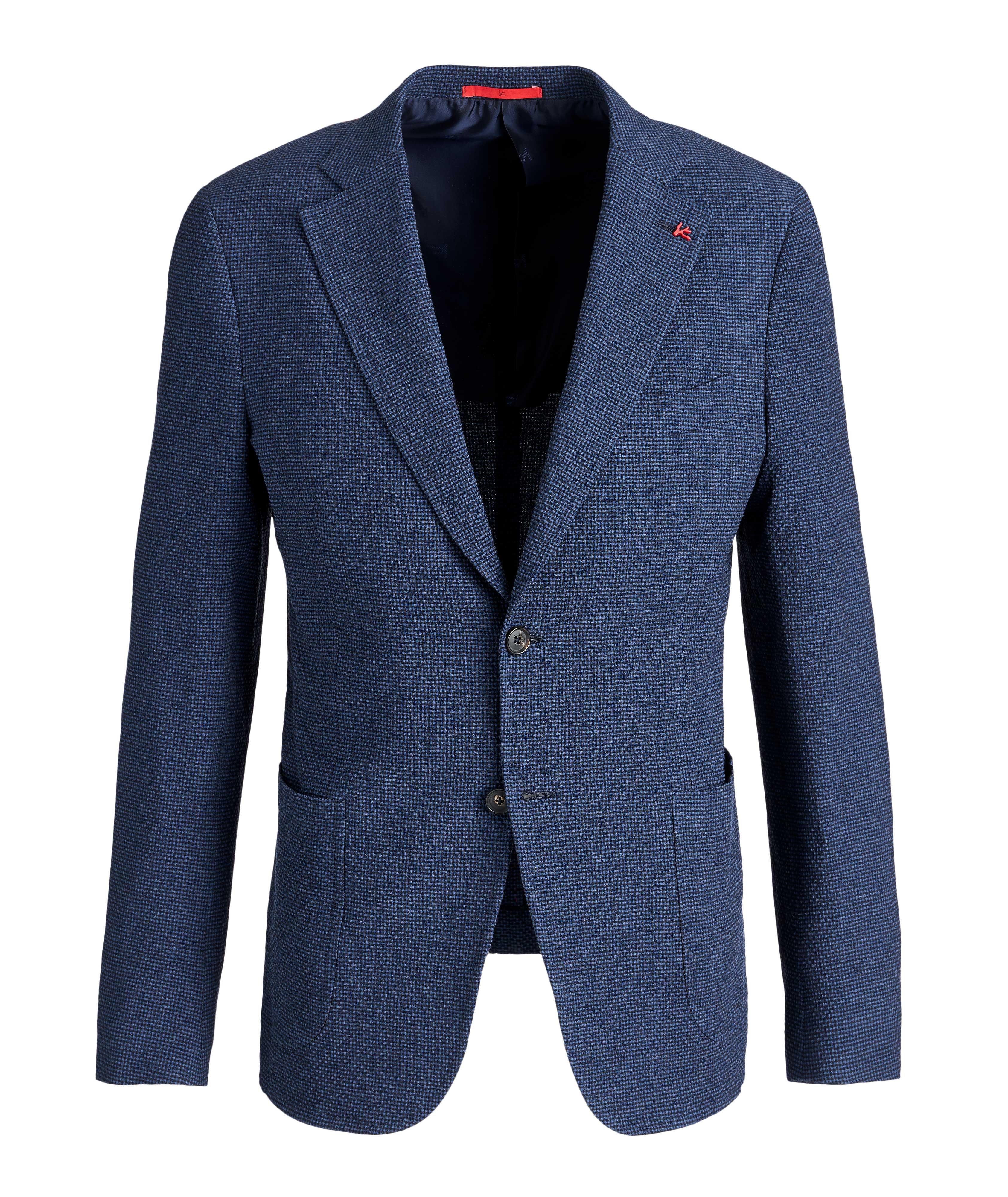 Capri Wool, Linen, and Silk-Blend Sports Jacket image 0