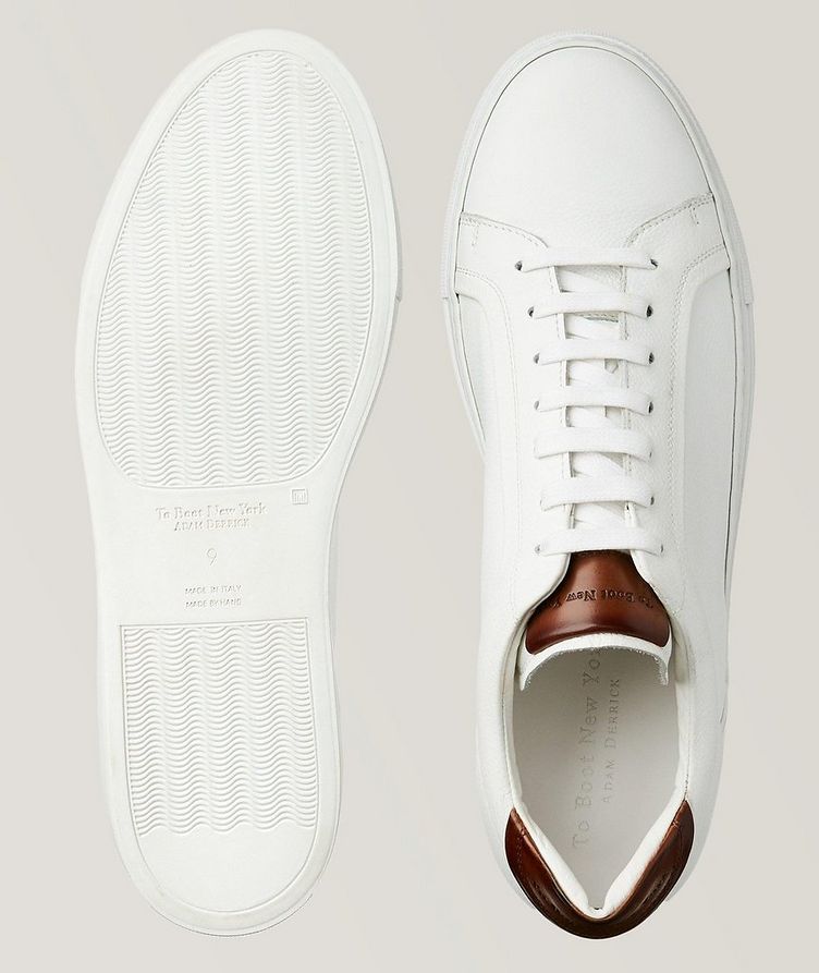 Soft Tumbled Leather Low-Tops image 2