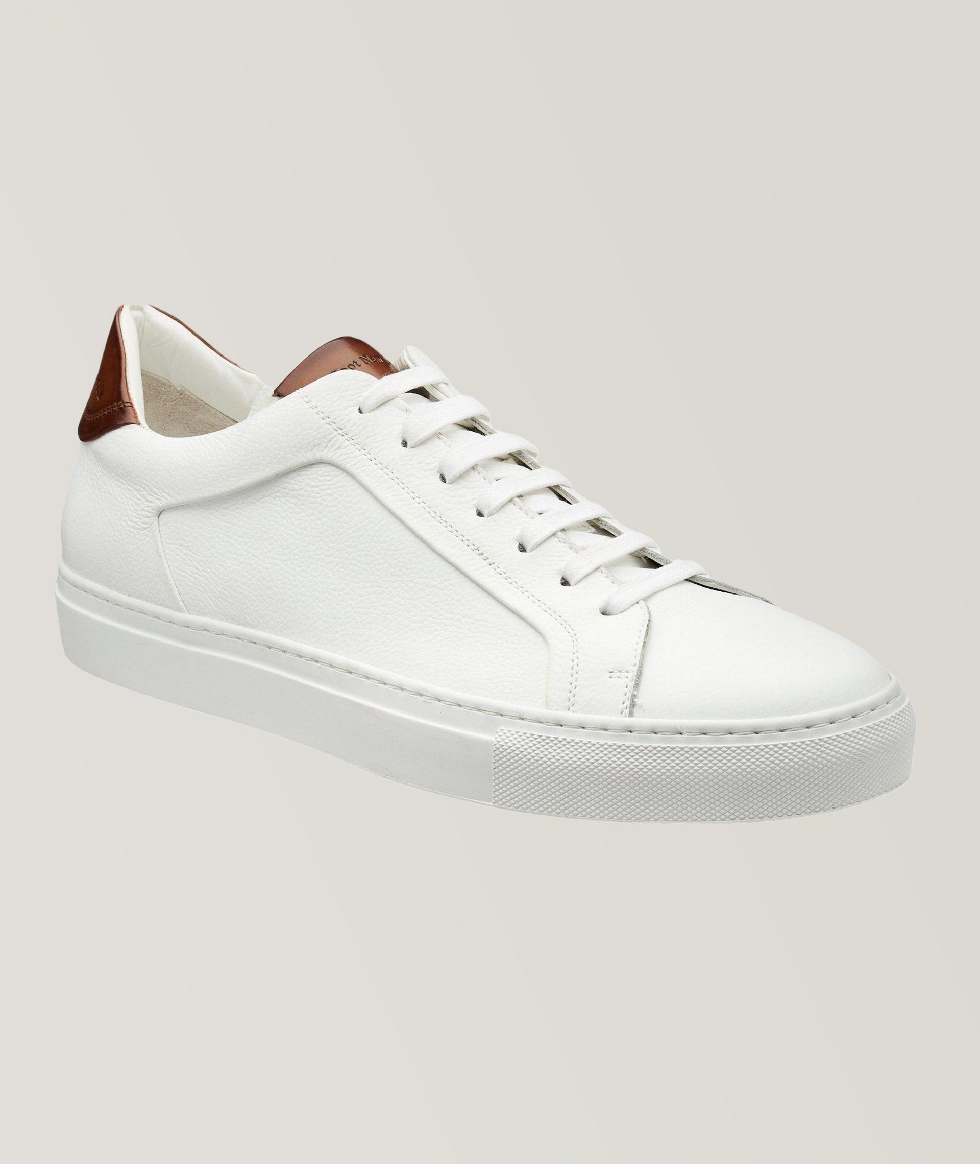 Chaussure sport en cuir texturé image 0