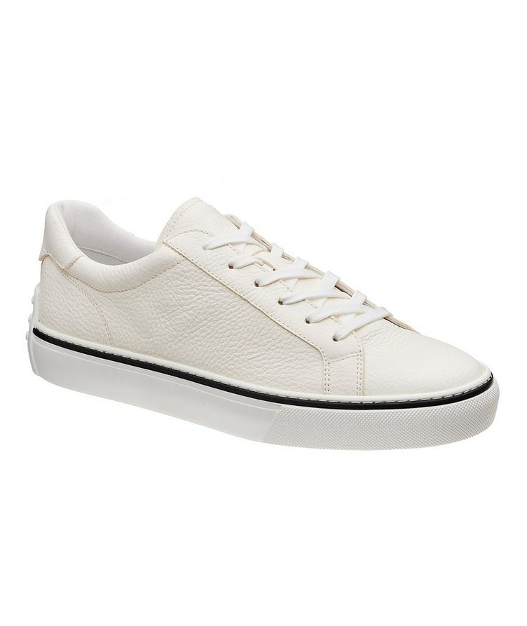 Leather Low-Top Sneakers image 0