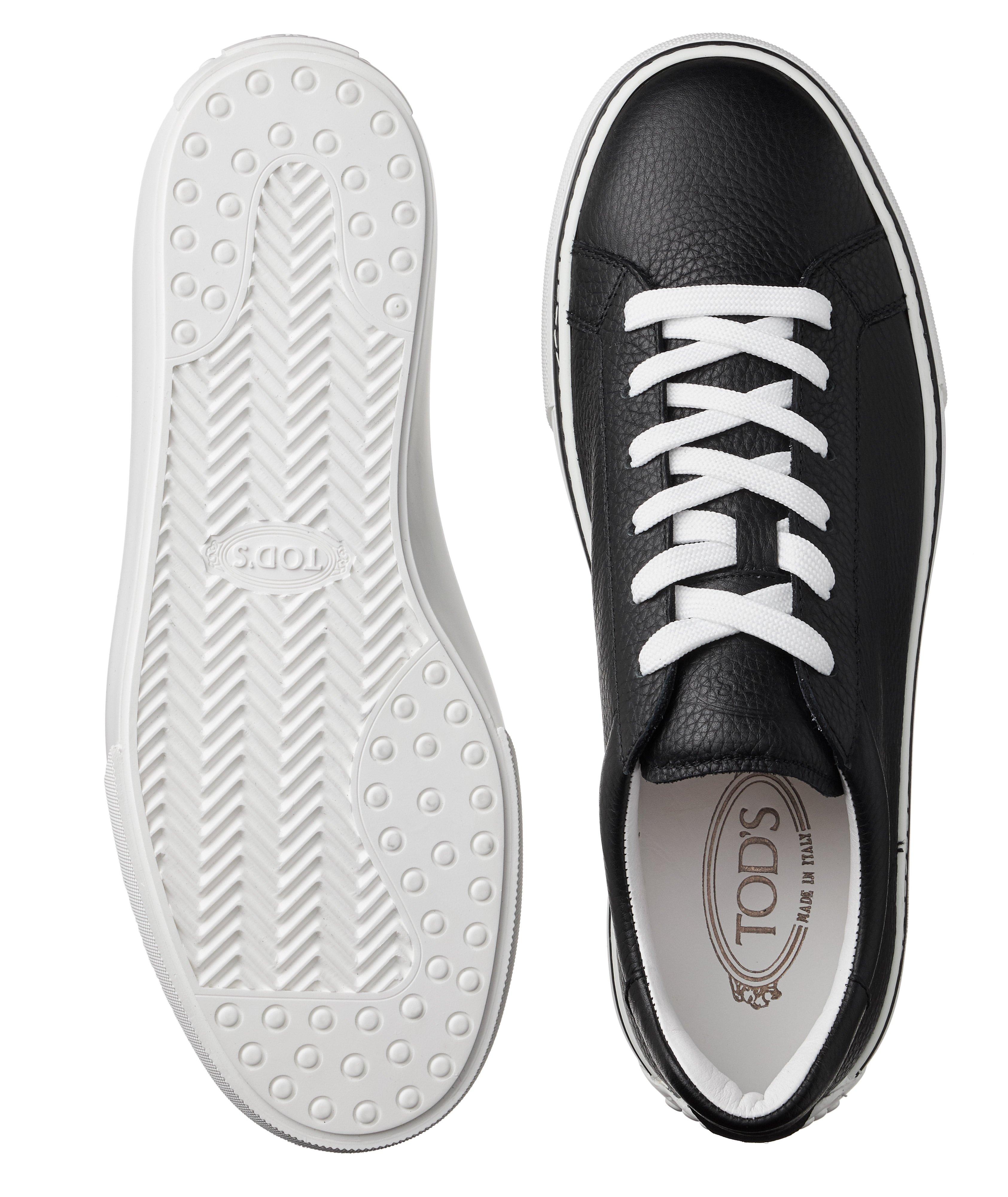 Leather Low-Top Sneakers image 2